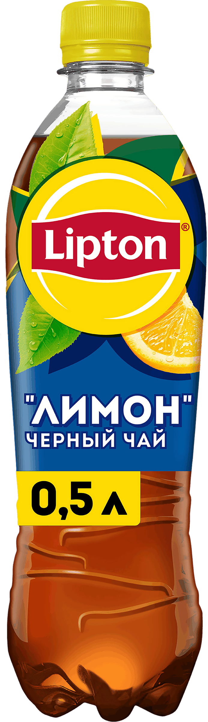 Изображение товара Напиток LIPTON Холодный чай со вкусом лимона негазированный, 0.5л