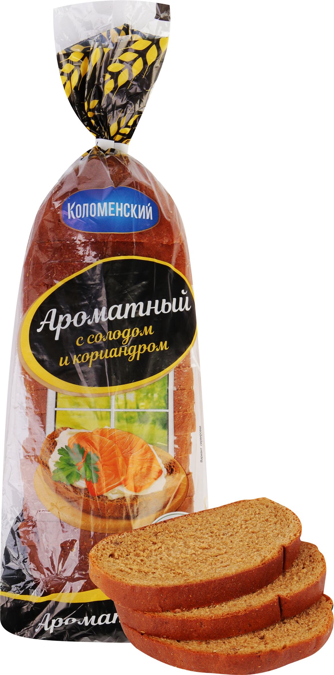 Изображение товара Хлеб КОЛОМЕНСКОЕ Ароматный нарезка 400г натуральный вкус Россия