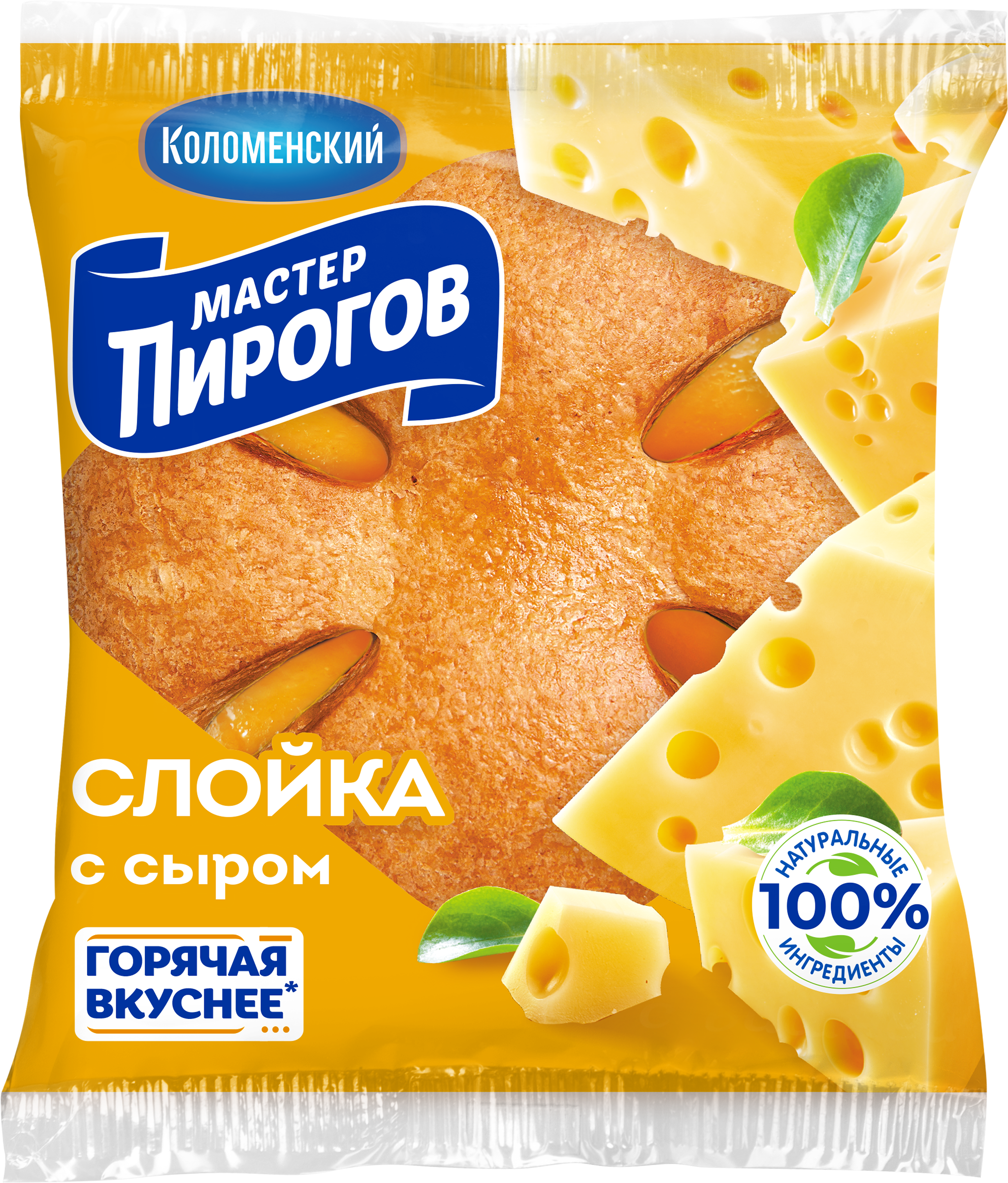 Изображение товара Слойка МАСТЕР ПИРОГОВ с сыром, 70г