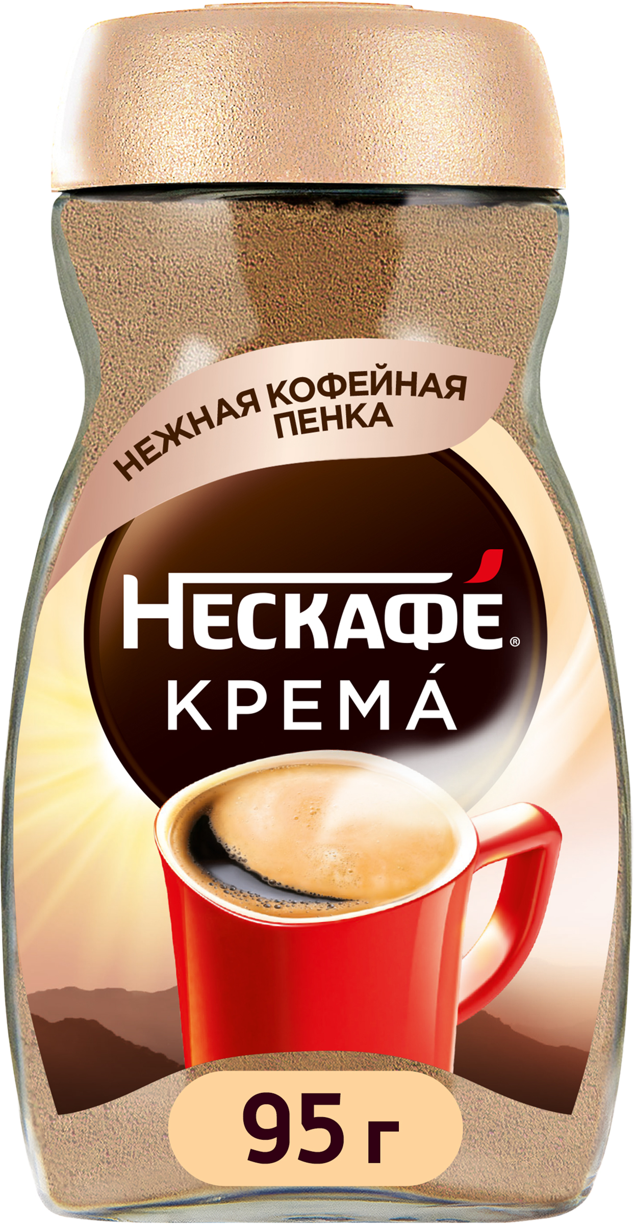 Изображение товара Растворимый кофе НЕСКАФЕ Classic Crema 95г натуральный порошок