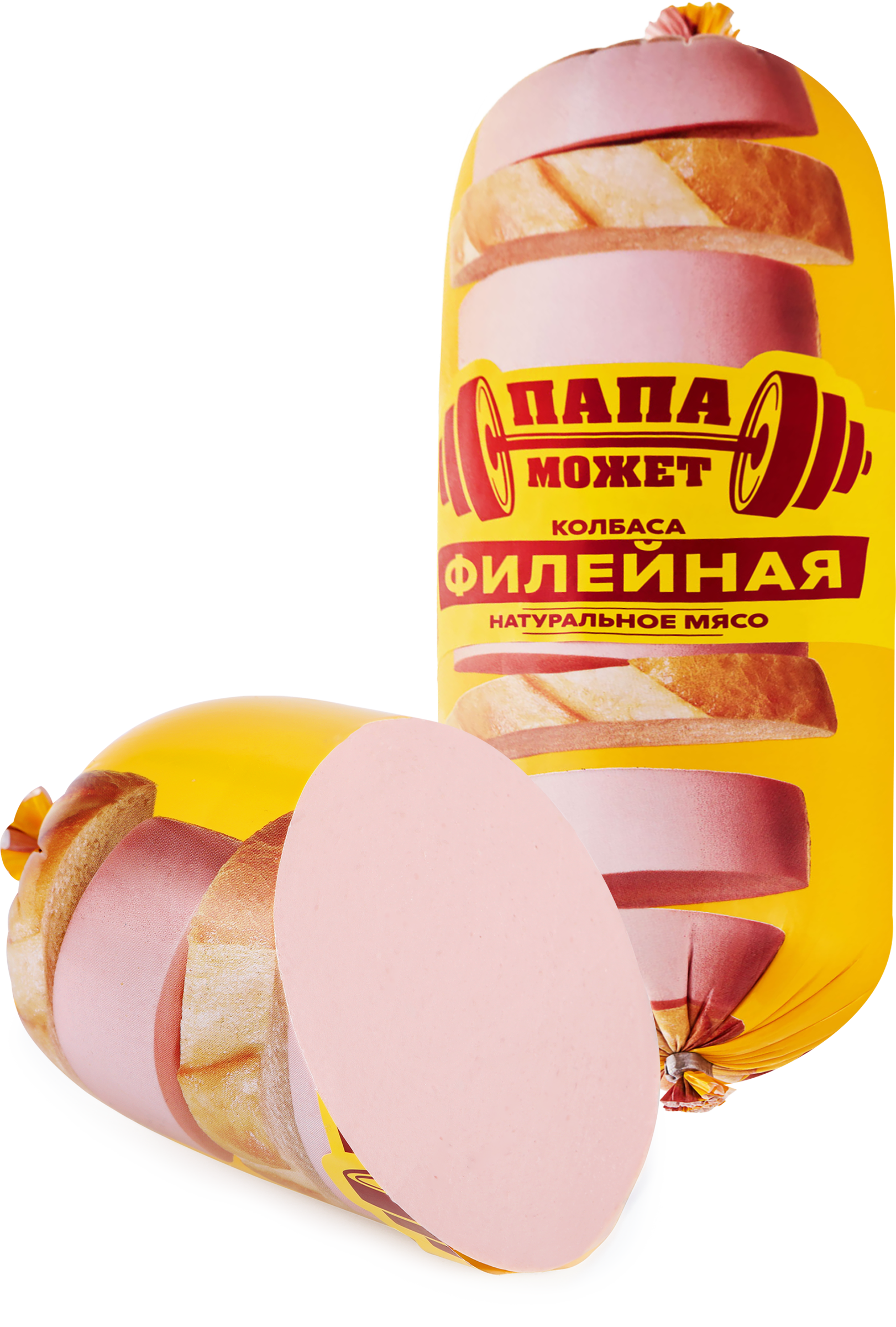 Изображение товара Колбаса вареная ПАПА МОЖЕТ Филейная 3-й сорт весовая