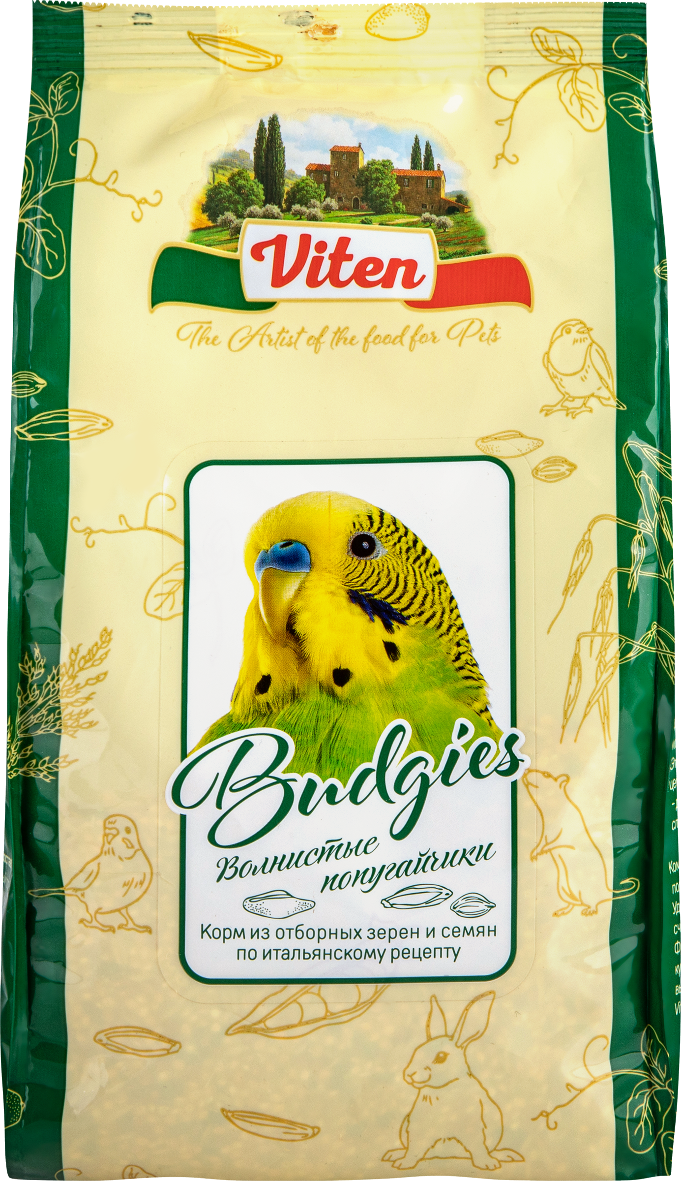 Изображение товара Корм для волнистых попугаев VITEN, 500г