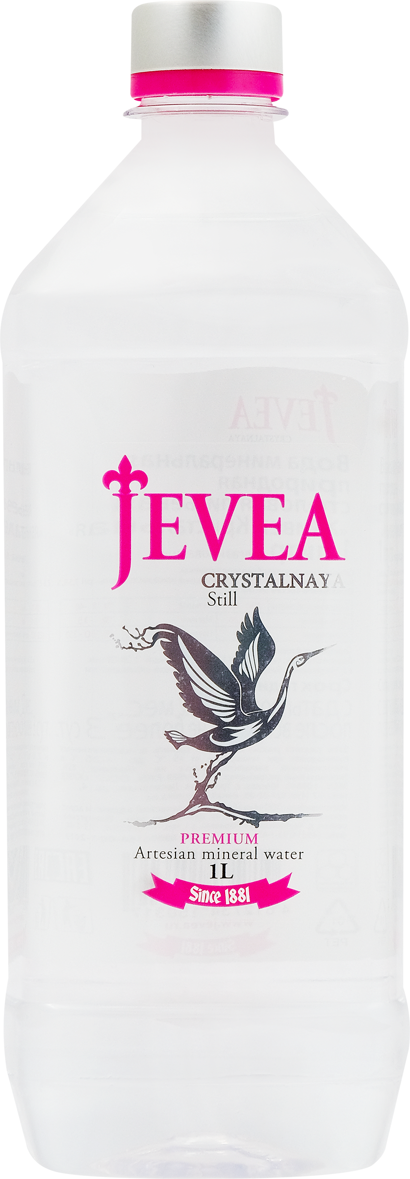 Изображение товара Вода минеральная JEVEA Crystalnaya природная столовая негазированная, 1л