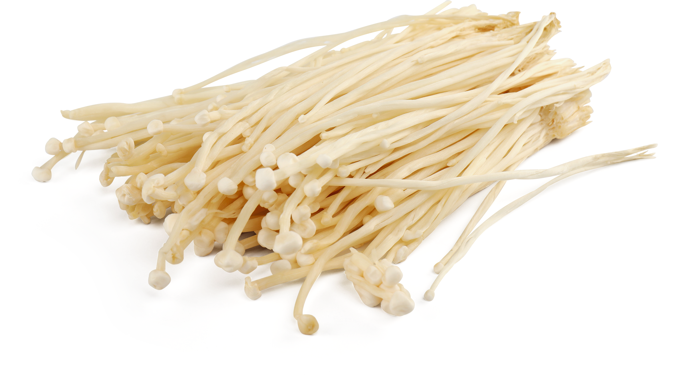 Изображение товара Грибы еноки 100г свежие вакуумная упаковка 1-й сорт