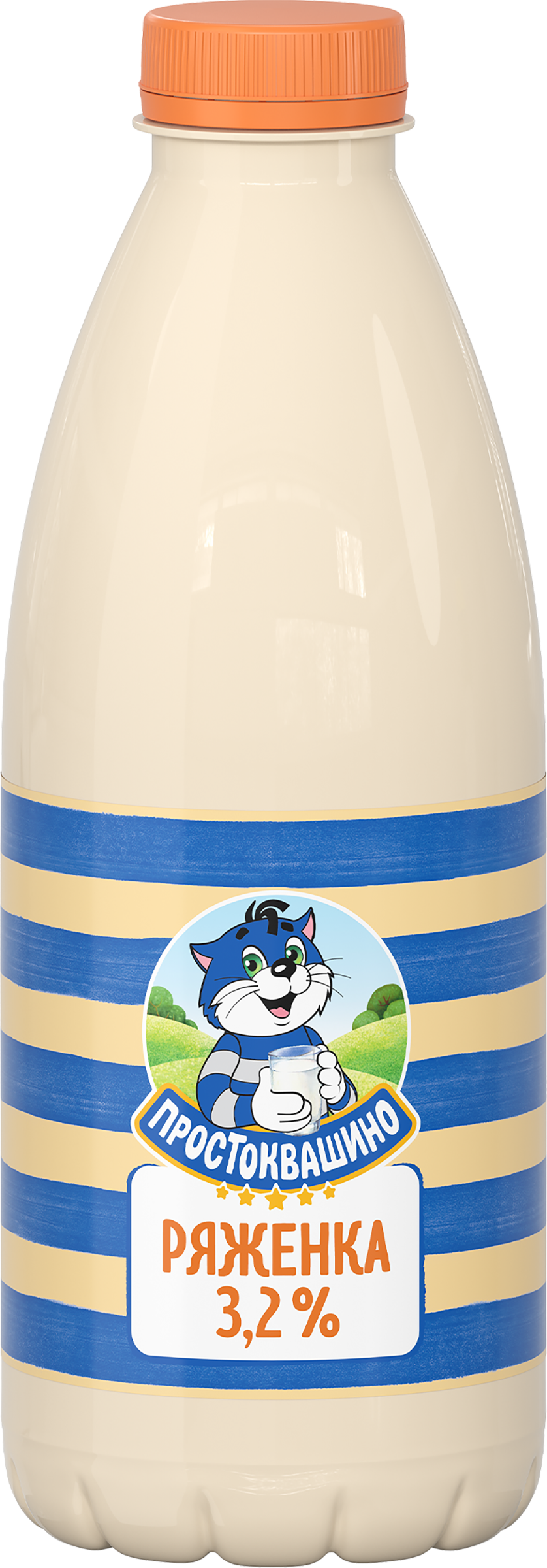 Изображение товара Ряженка ПРОСТОКВАШИНО 3,2% 930г натуральный кисломолочный напиток