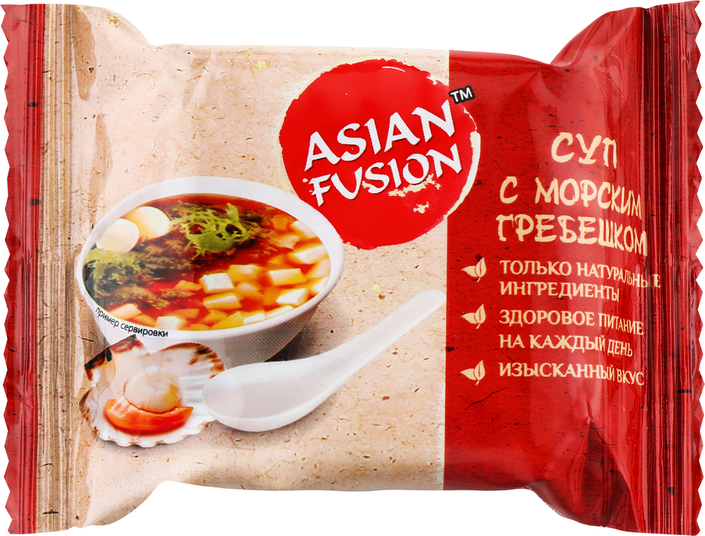 Изображение товара Суп ASIAN FUSION с морским гребешком 12г - быстрая еда