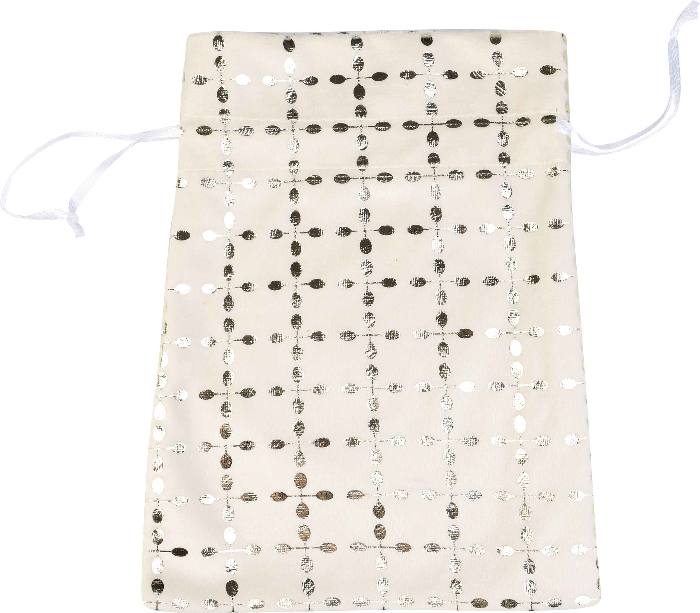 Изображение товара Мешок для конфет и подарков HOMECLUB 13х18см с узором для новогодних праздников