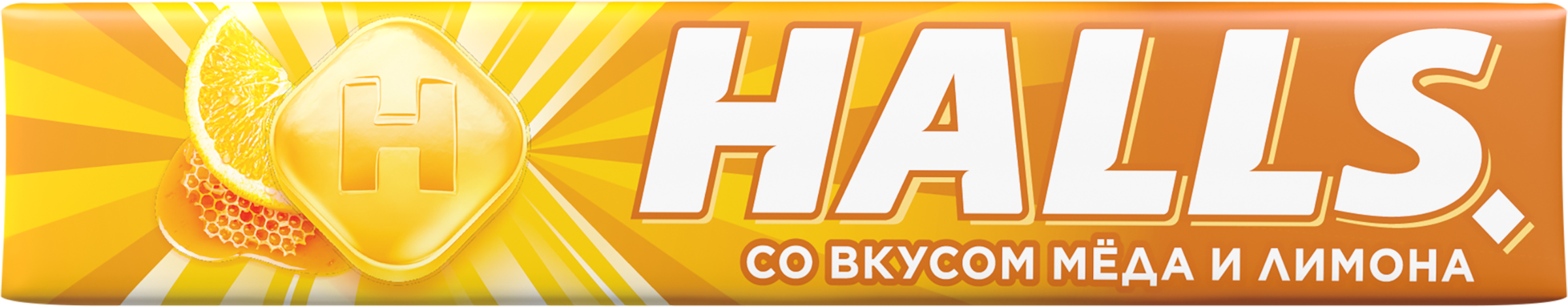 Изображение товара Карамель леденцовая HALLS Мед и лимон, 25г