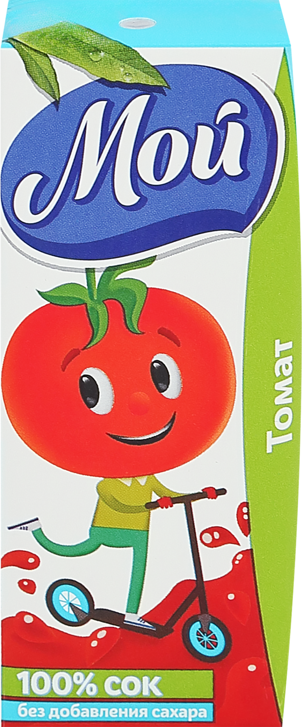 Изображение товара Сок МОЙ Томатный с солью и мякотью восстановленный, 0.2л