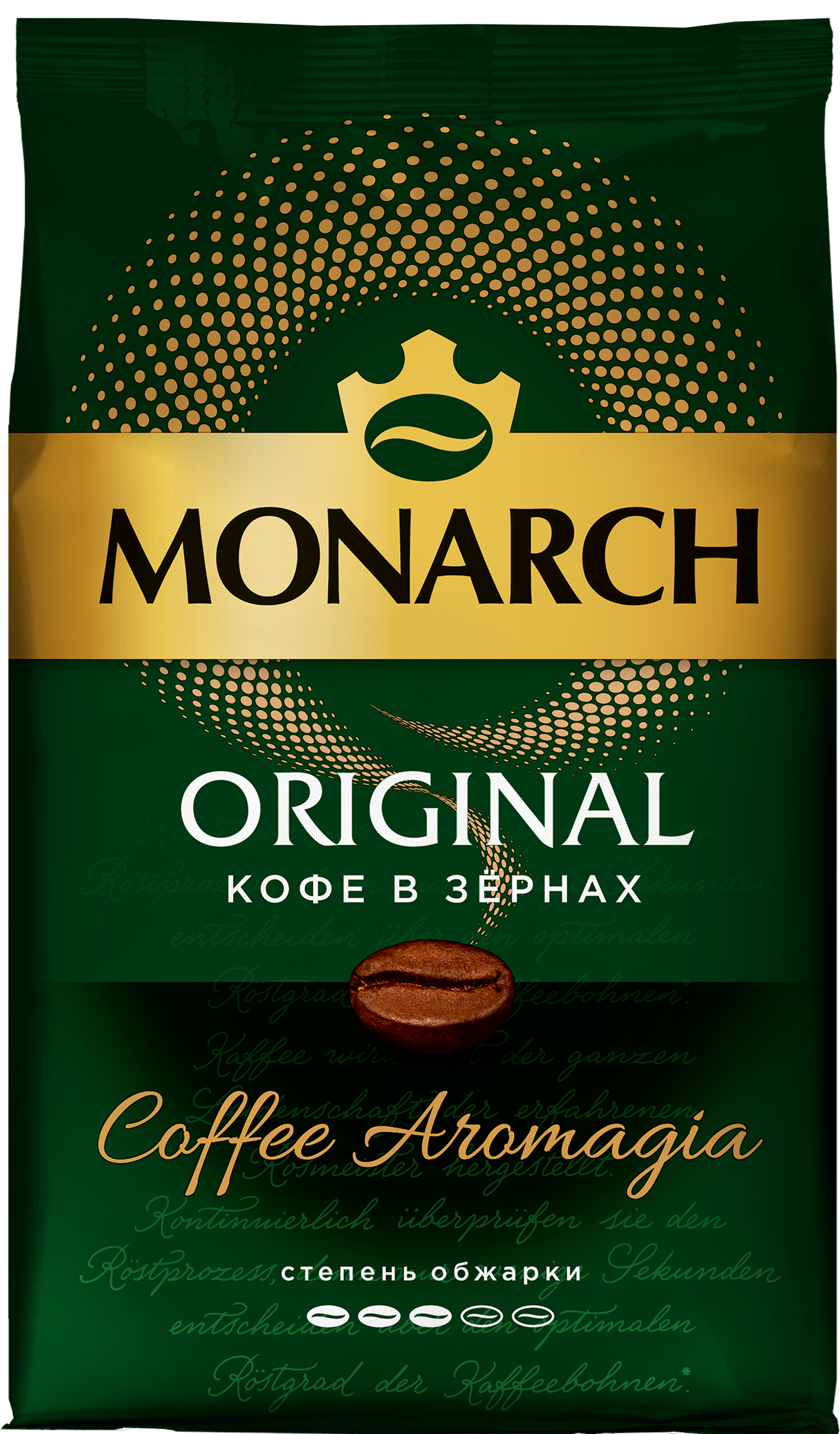 Изображение товара Кофе зерновой MONARCH Original натуральный жареный 800г высокое качество