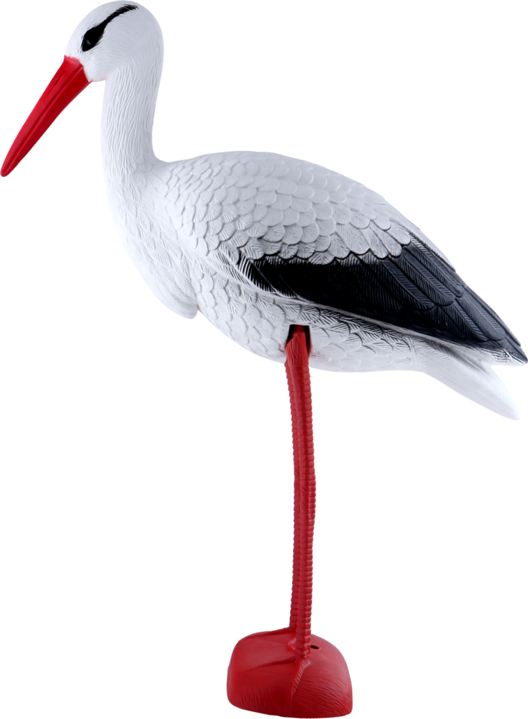 Изображение товара Фигура Аист для водоемов 66 см - декоративная, полипропилен