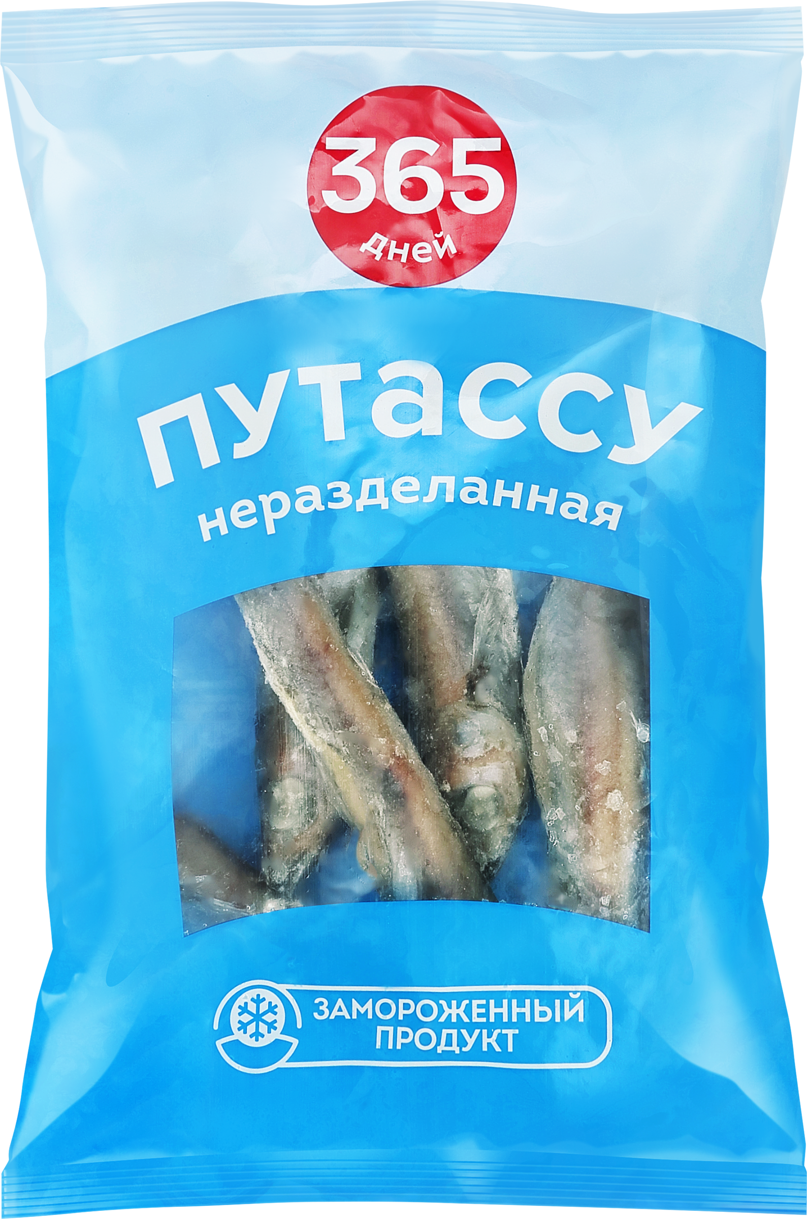 Изображение товара Путассу замороженная 365 ДНЕЙ неразделанная, 600г