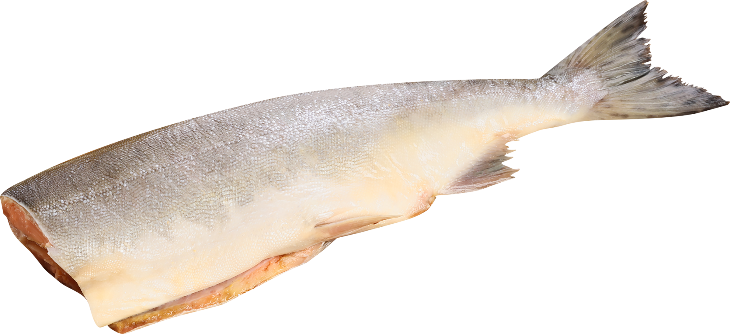 Изображение товара Горбуша Тихоокеанская ЛЕНТА FRESH потрошеная без головы (из замороженного сырья), весовая