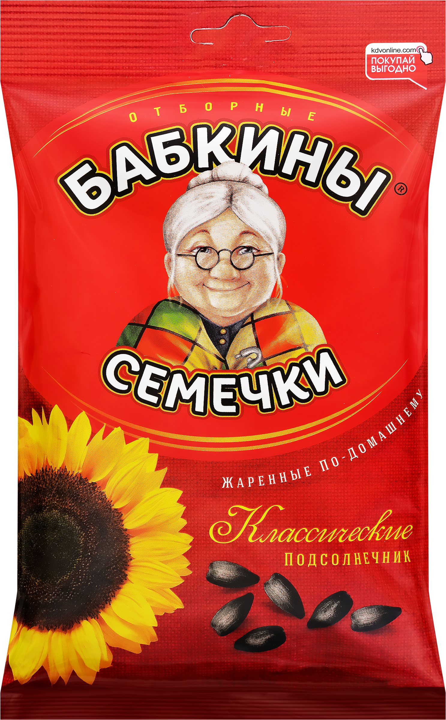 Изображение товара Семечки БАБКИНЫ СЕМЕЧКИ 190г