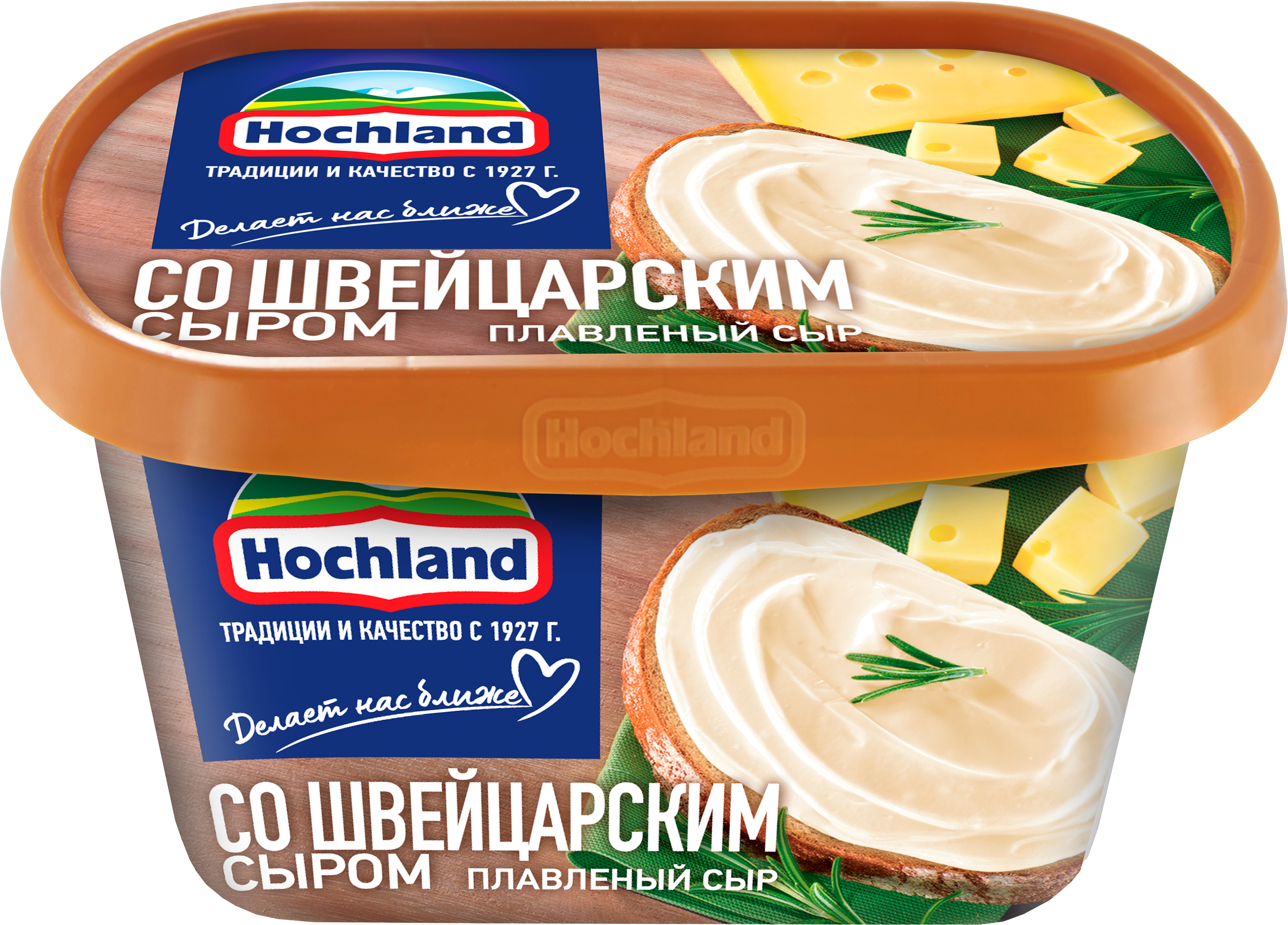 Изображение товара Сыр HOCHLAND плавленый со швейцарским сыром 50% без змж
