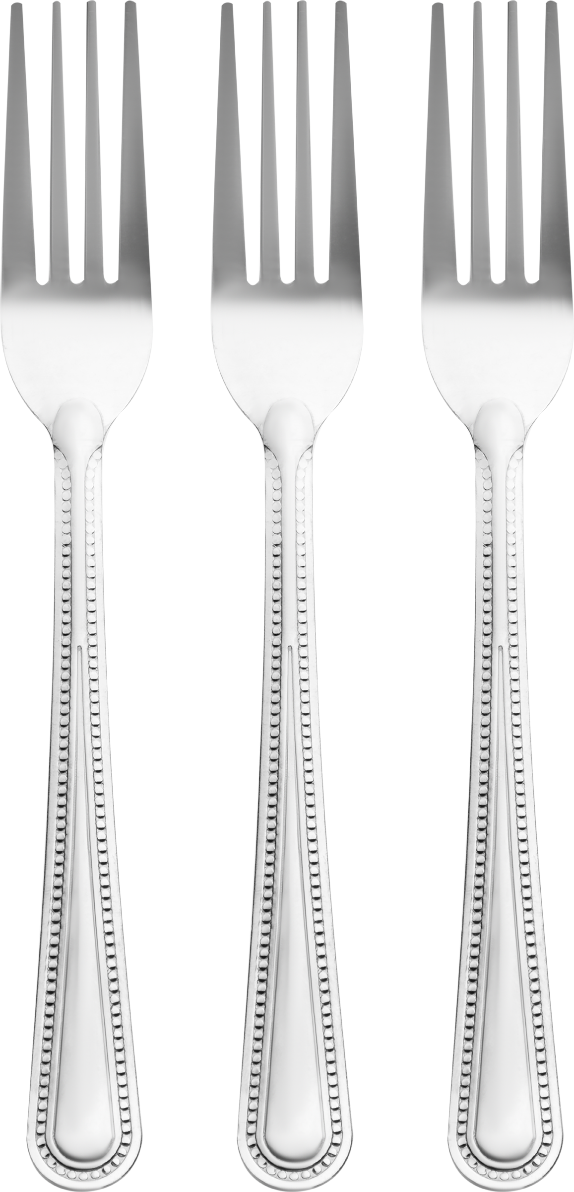 Изображение товара Набор столовых вилок из нержавеющей стали 3 шт ОТЛИЧНАЯ ЦЕНА/365 ДНЕЙ