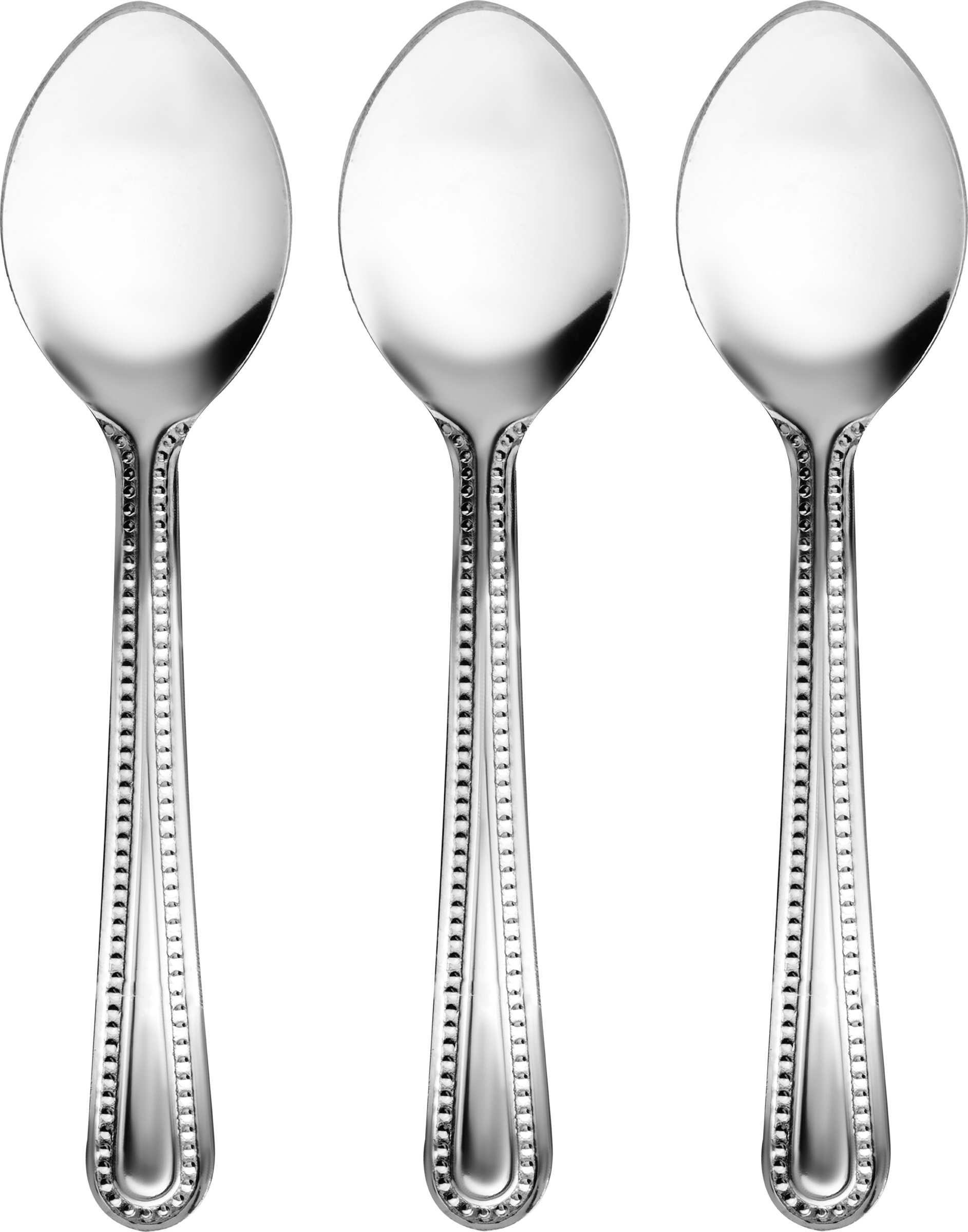 Изображение товара Набор чайных ложек из нержавеющей стали 3 штуки ОТЛИЧНАЯ ЦЕНА/365 ДНЕЙ