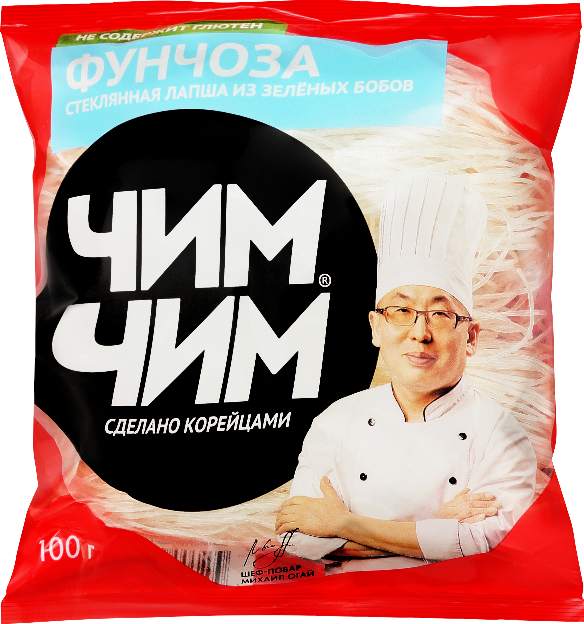 Изображение товара Вермишель ЧИМ-ЧИМ Фунчоза бобовая, 100г
