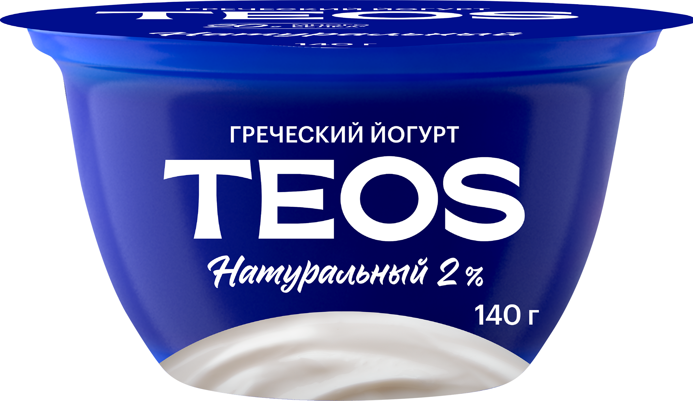 Изображение товара Йогурт TEOS Греческий 2%, без змж, 140г