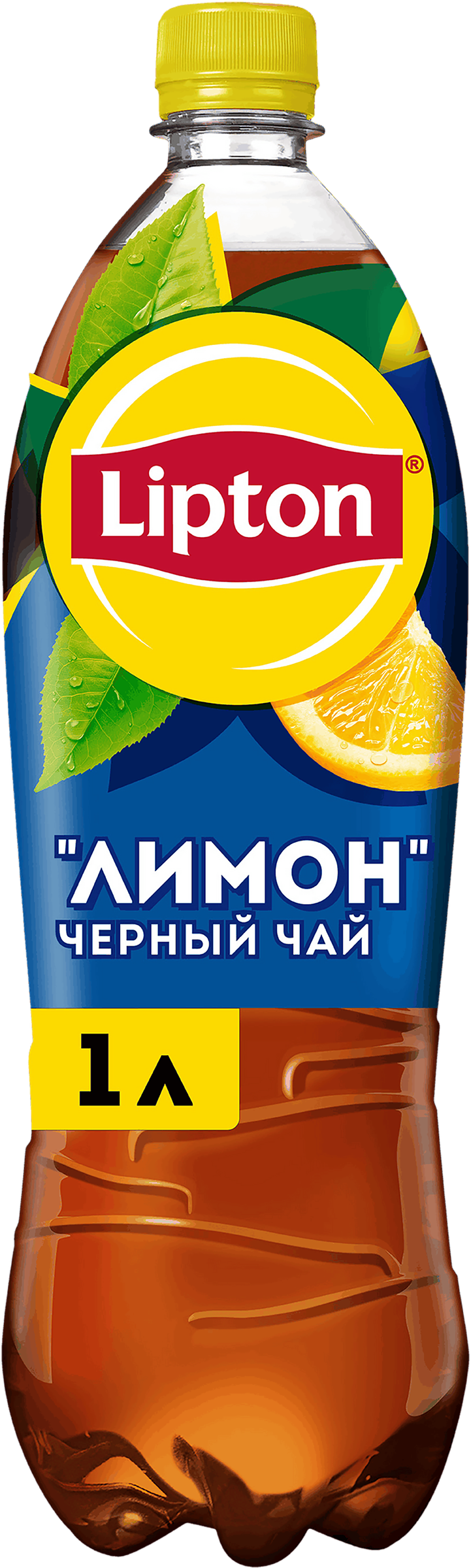 Изображение товара LIPTON Холодный чай со вкусом лимона негазированный 1л напиток освежающий