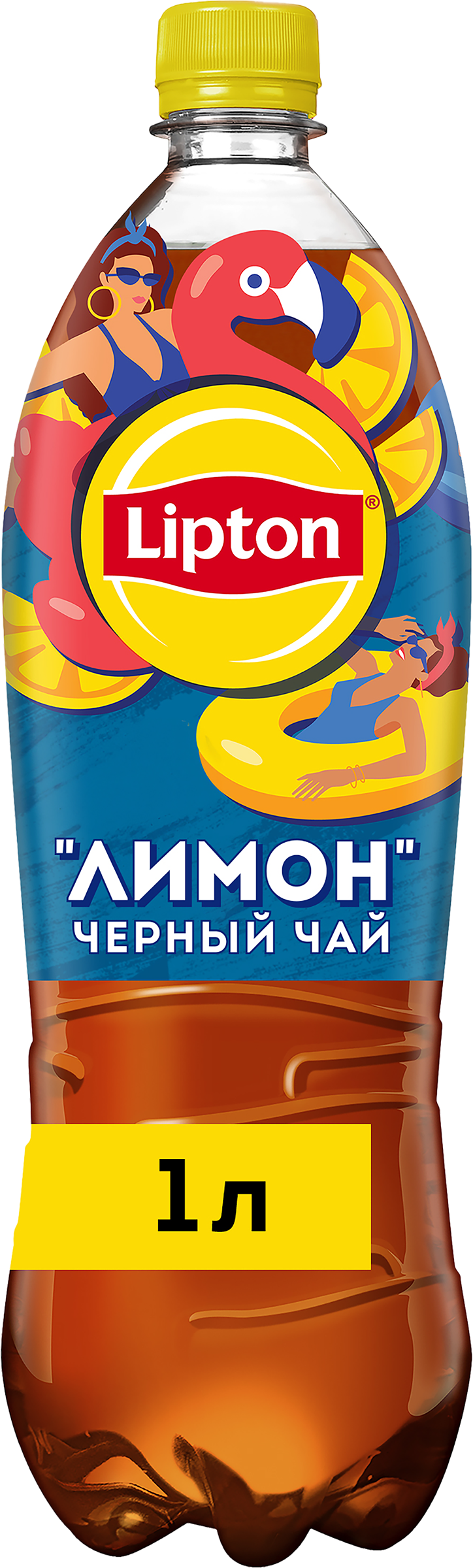 Изображение товара Напиток LIPTON Холодный чай со вкусом лимона негазированный, 1л