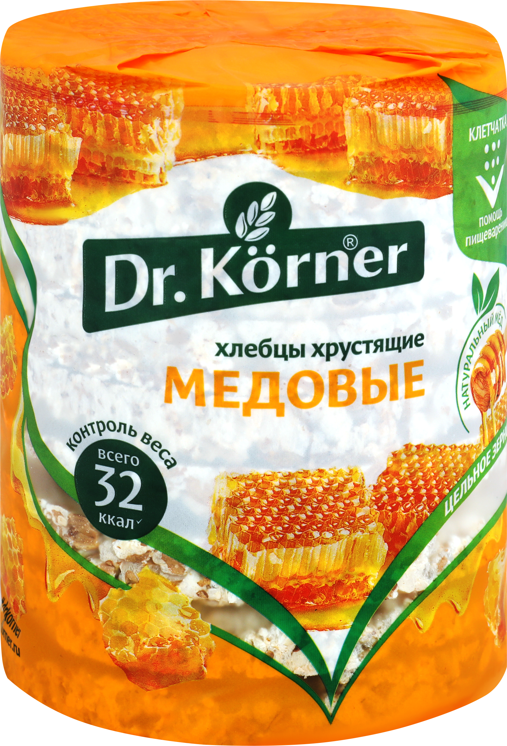 Изображение товара Хлебцы DR KORNER Злаковый коктейль медовый, 100г