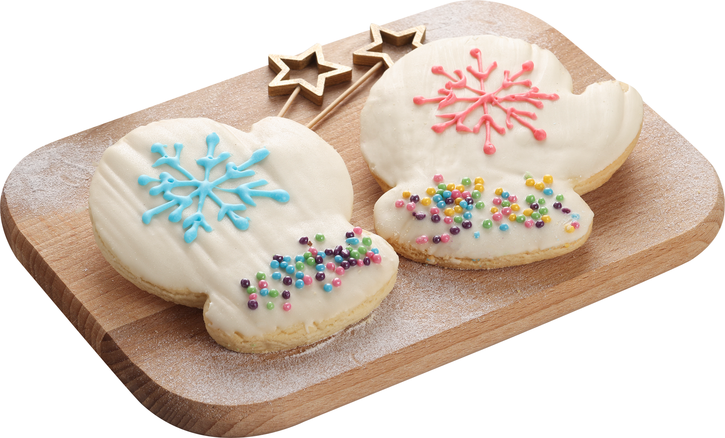 Изображение товара Печенье ЛЕНТА FRESH Радость  с белой глазурью и молочным вкусом  весовое