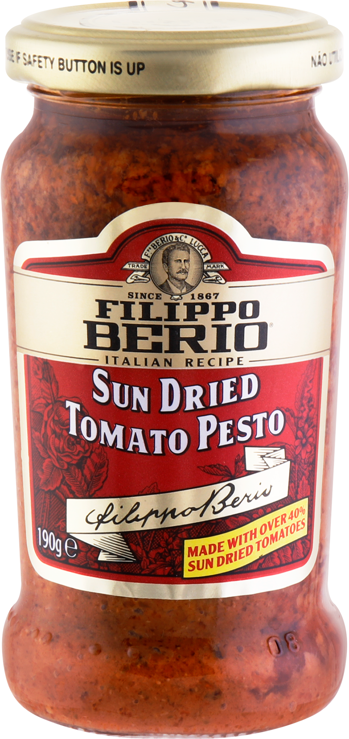 Изображение товара Соус FILIPPO BERIO Песто с томатами, 190г