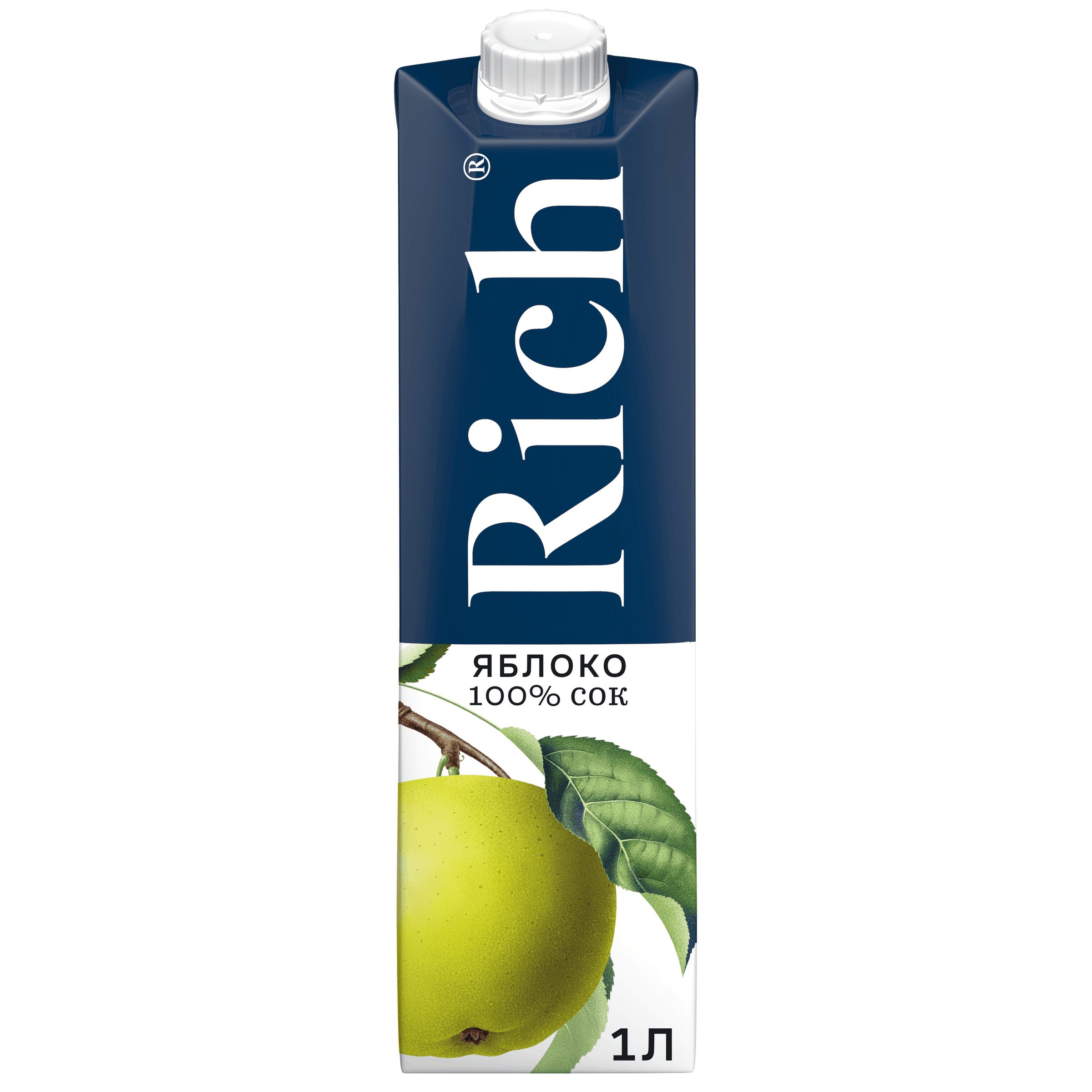 Изображение товара Сок RICH Яблоко, 1л