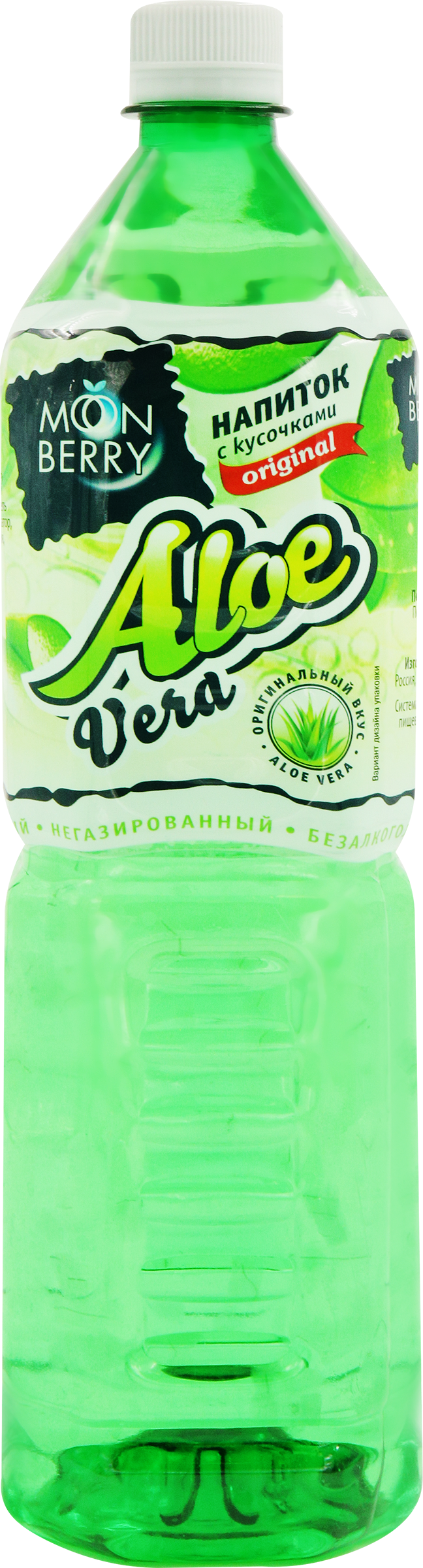 Изображение товара Напиток MOON BERRY с кусочками алоэ вера негазированный 1.5л