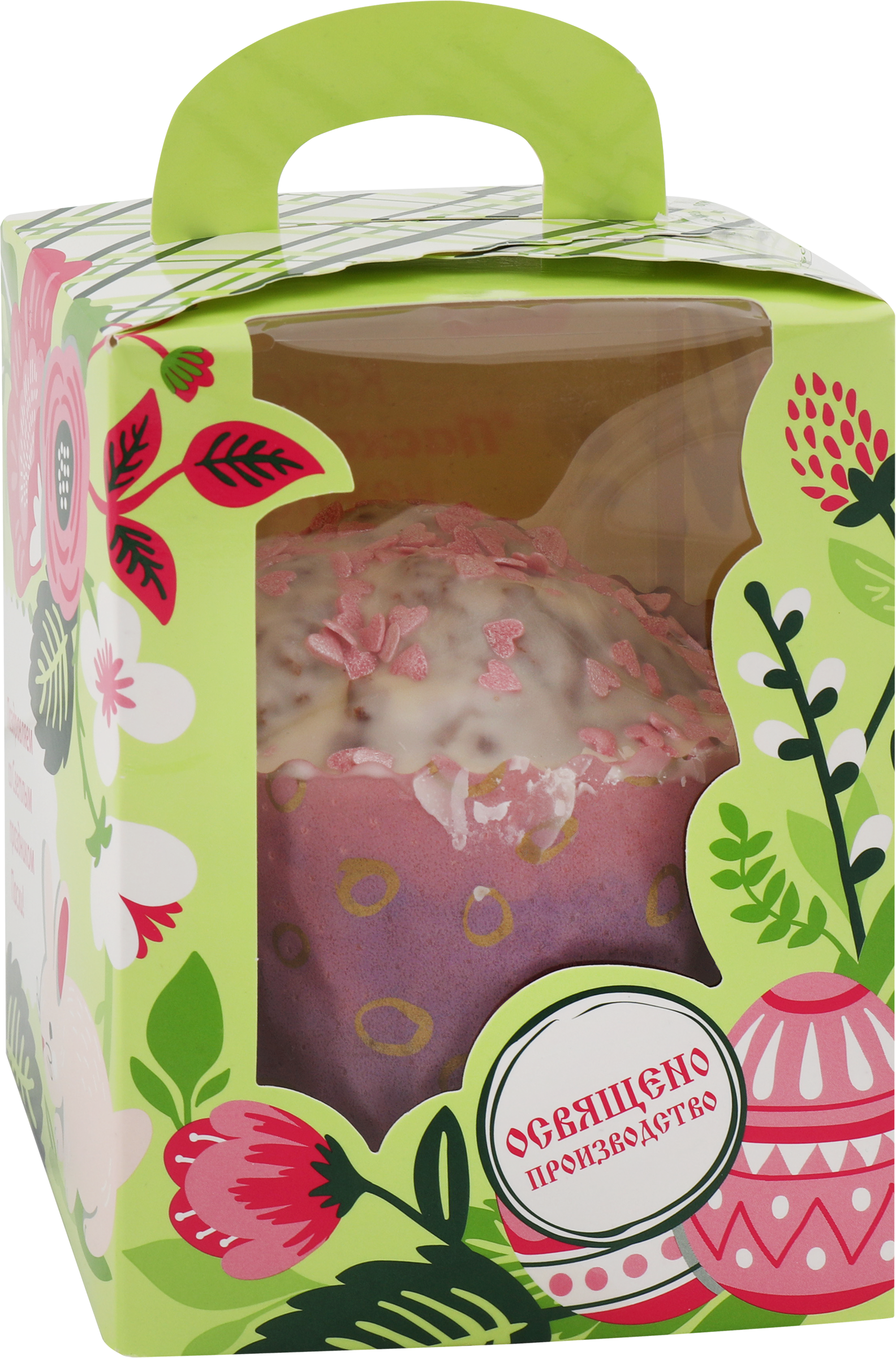 Изображение товара Кулич ТОМИН ХЛЕБ Пасхальный нежный, 450г