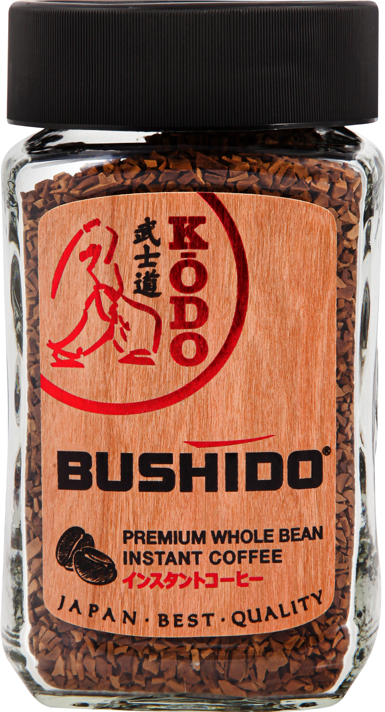 Изображение товара Кофе растворимый BUSHIDO Kodo сублимированный, ст/б, 95г