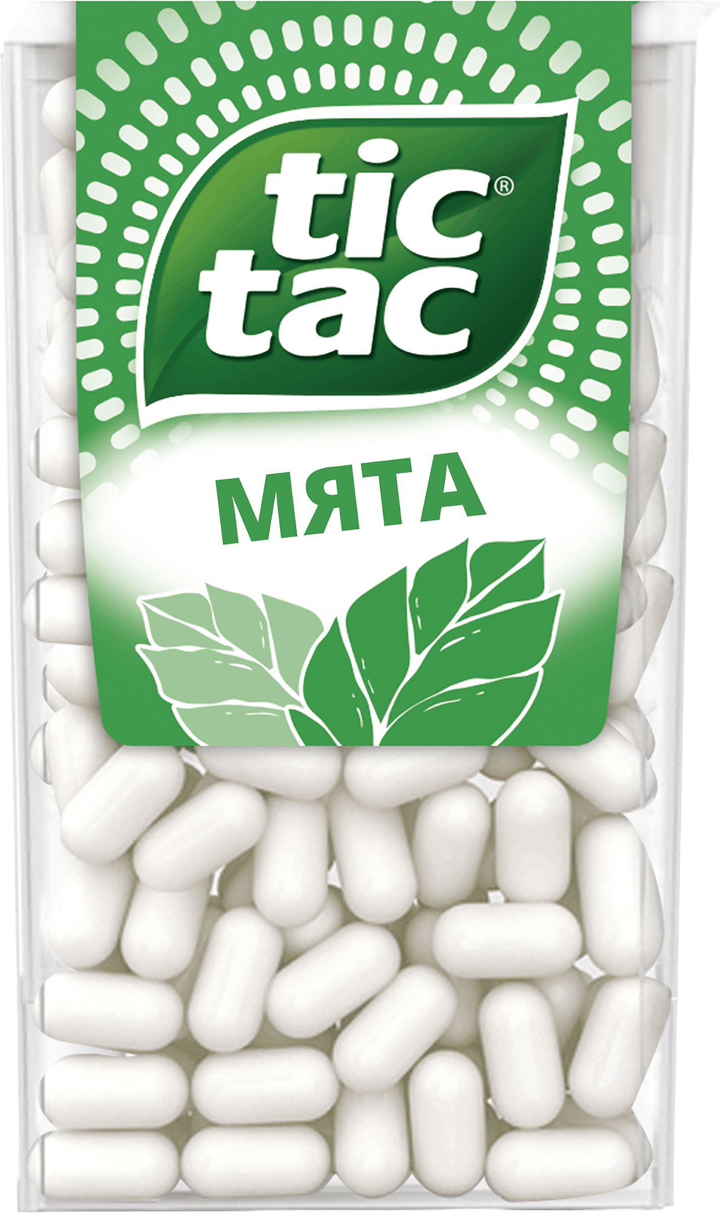 Изображение товара Драже TIC TAC Мята 49г освежающее жевательное с мятным вкусом