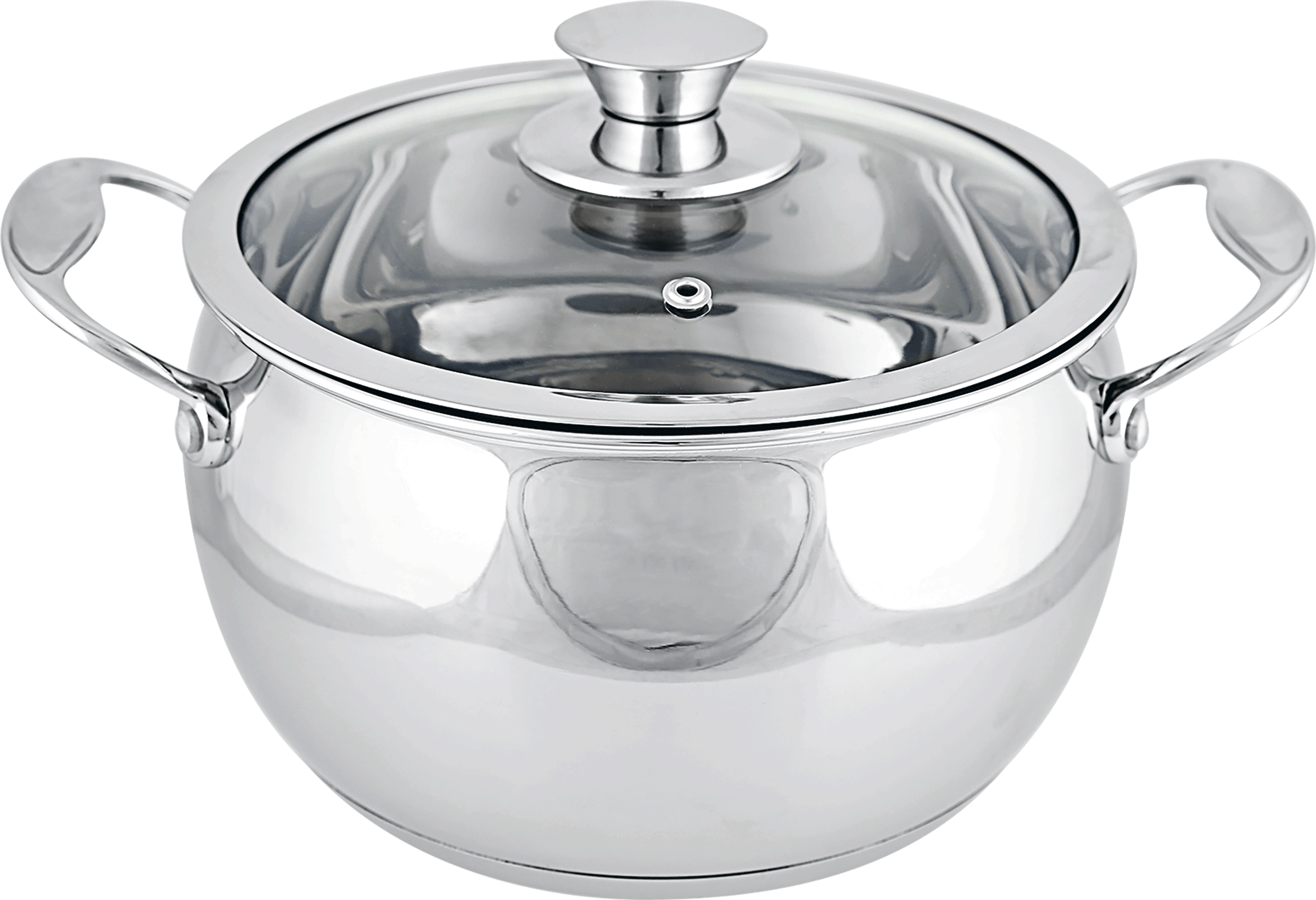 Изображение товара Кастрюля HOMECLUB Elegance нержавеющая сталь 3,8л для всех плит