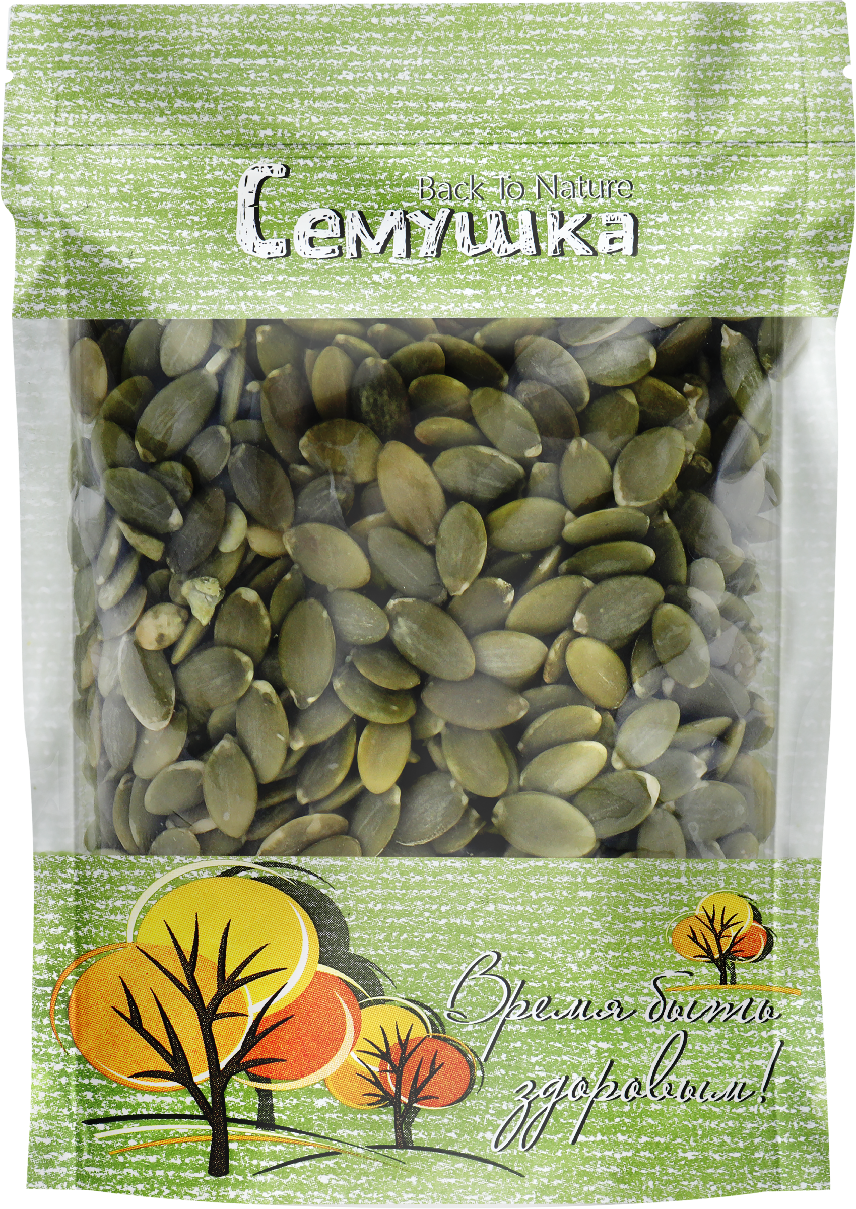 Изображение товара Полезные очищенные семена тыквы СЕМУШКА 150г для здоровья и питания