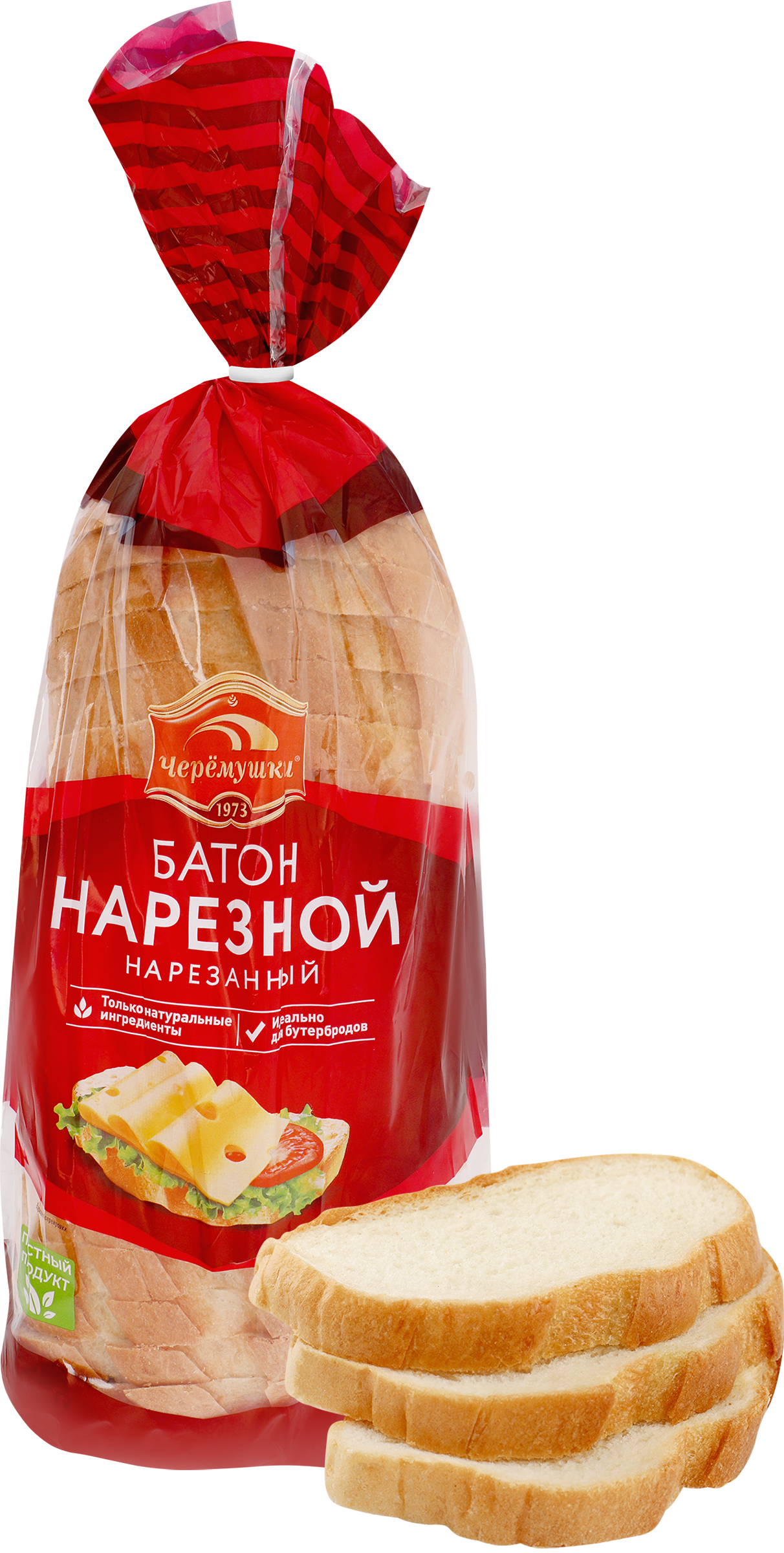 Изображение товара Батон ЧЕРЕМУШКИ Нарезной, 400г