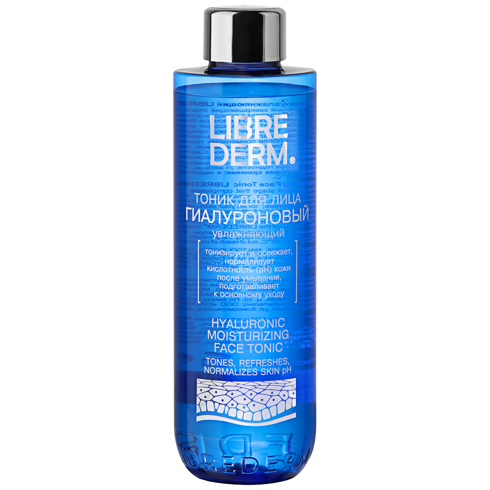 Изображение товара Увлажняющий тоник для лица LIBREDERM с гиалуроновой кислотой 200 мл