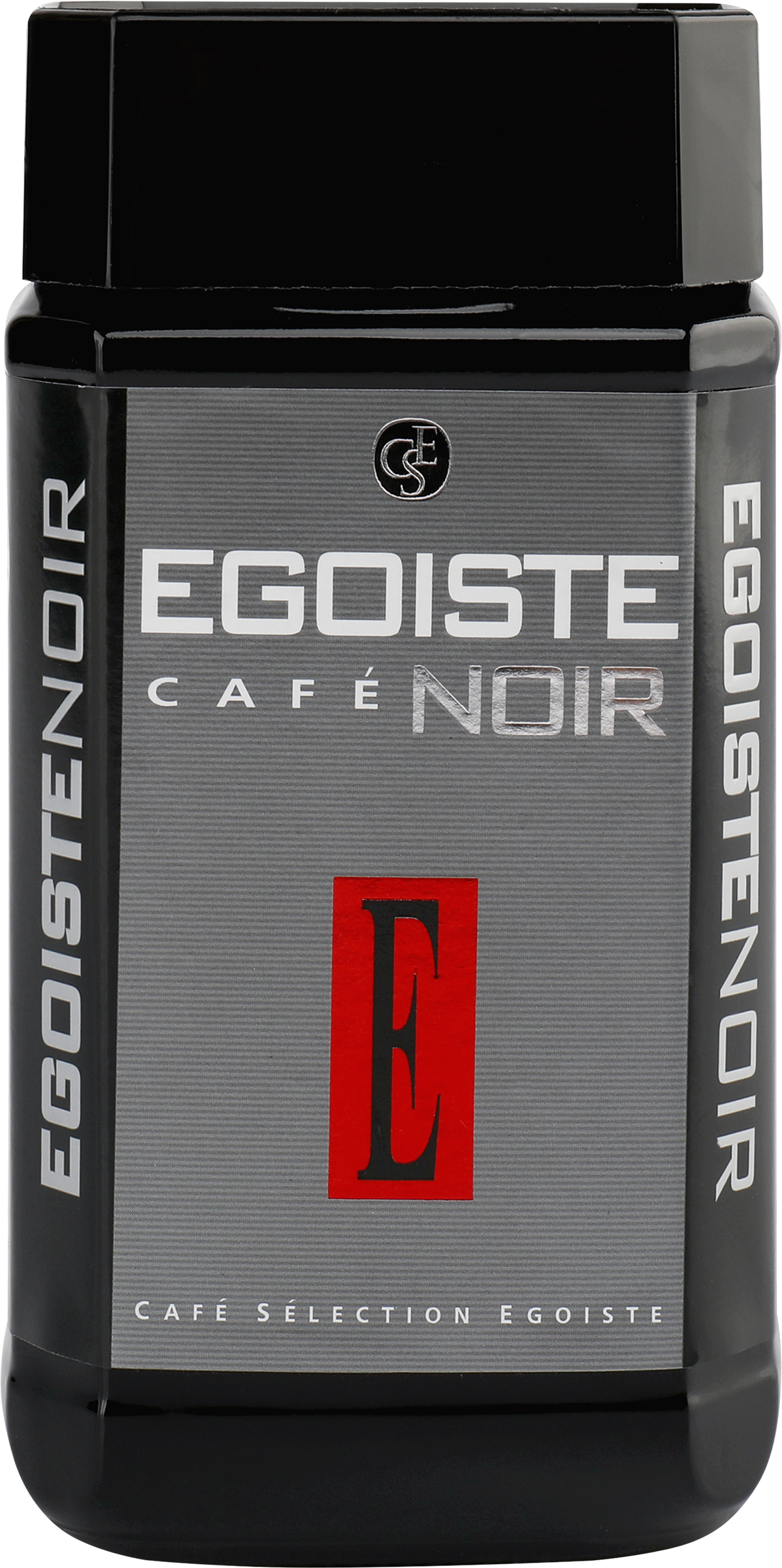 Изображение товара Кофе растворимый EGOISTE Noir сублимированный, ст/б, 100г