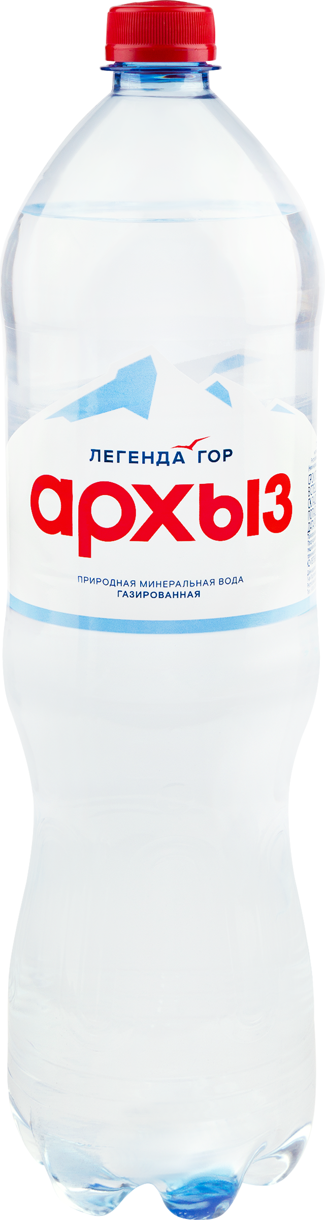 Изображение товара Вода минеральная ЛЕГЕНДА ГОР АРХЫЗ природная столовая газированная, 1.5л