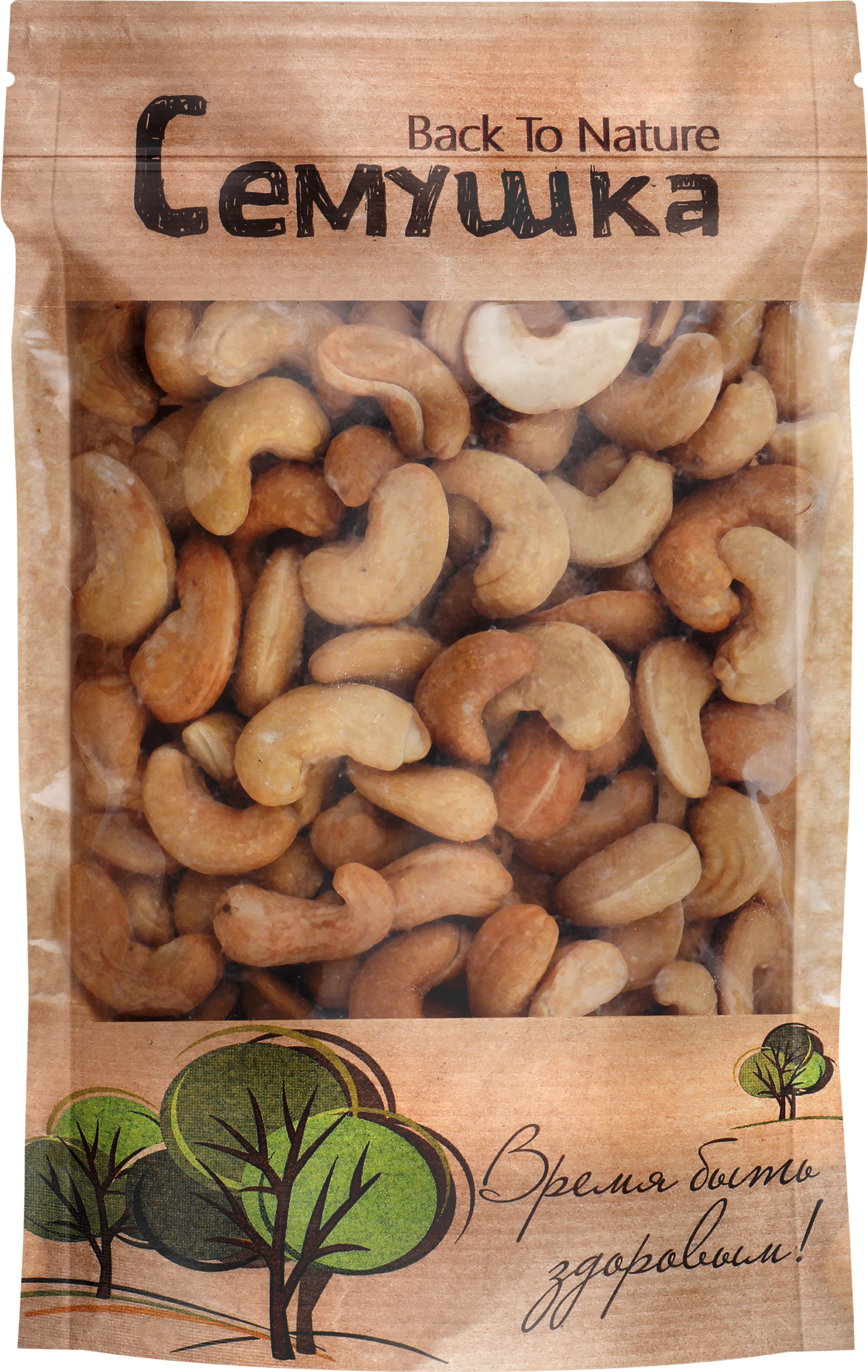 Изображение товара Кешью жареный СЕМУШКА 250 г натуральная полезная закуска