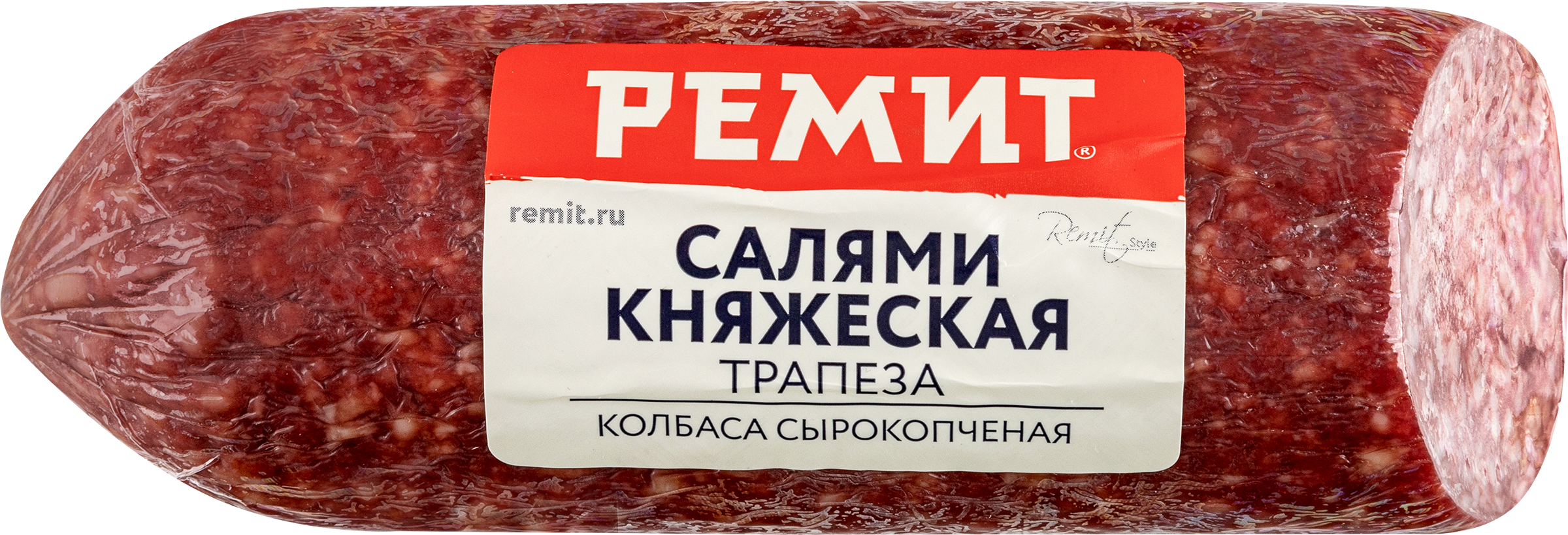Изображение товара Колбаса сырокопченая куриная РЕМИТ Салями Княжеская Трапеза, весовая