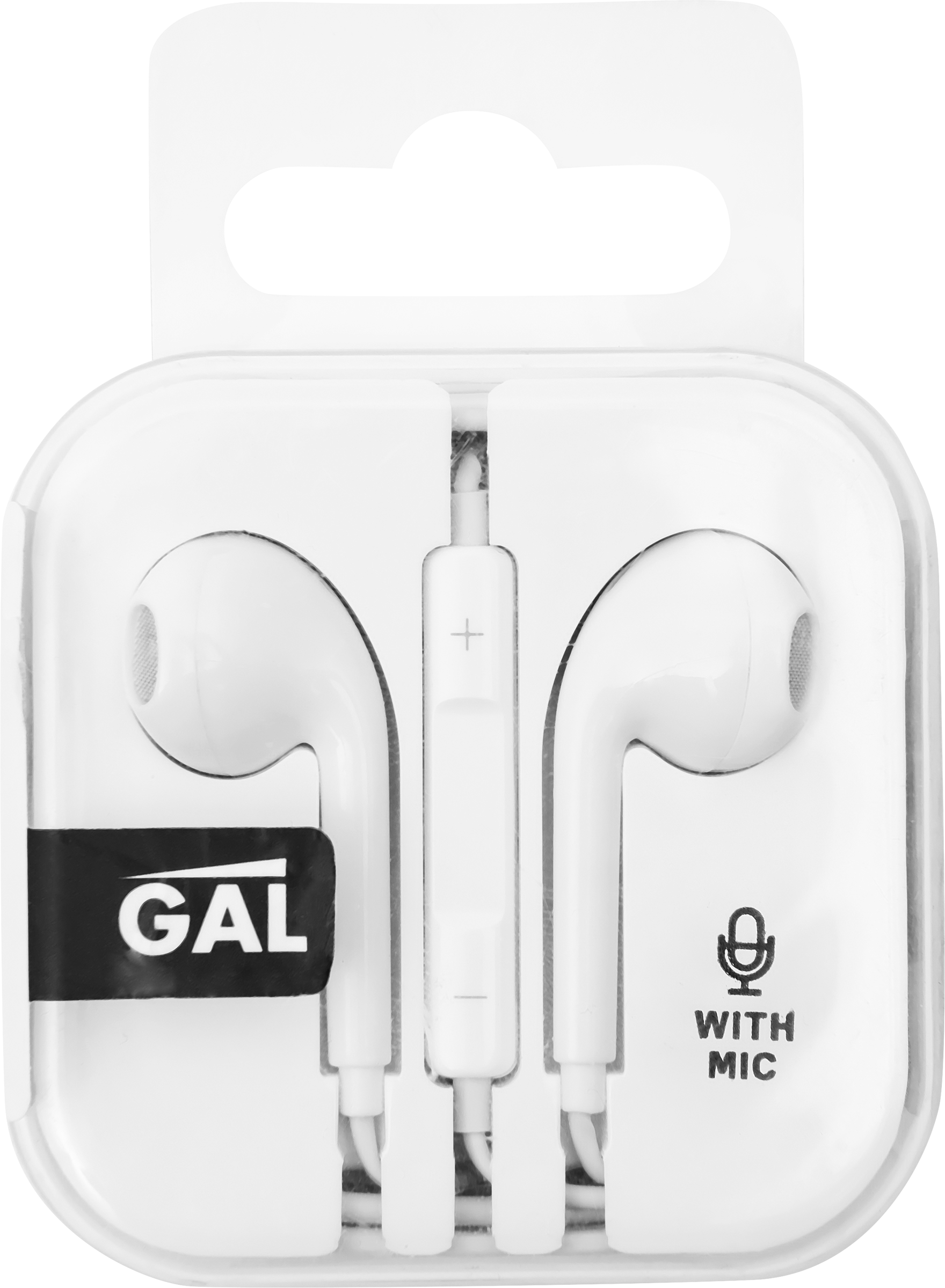 Изображение товара Наушники GAL с микрофоном белые Арт. HM-060WT