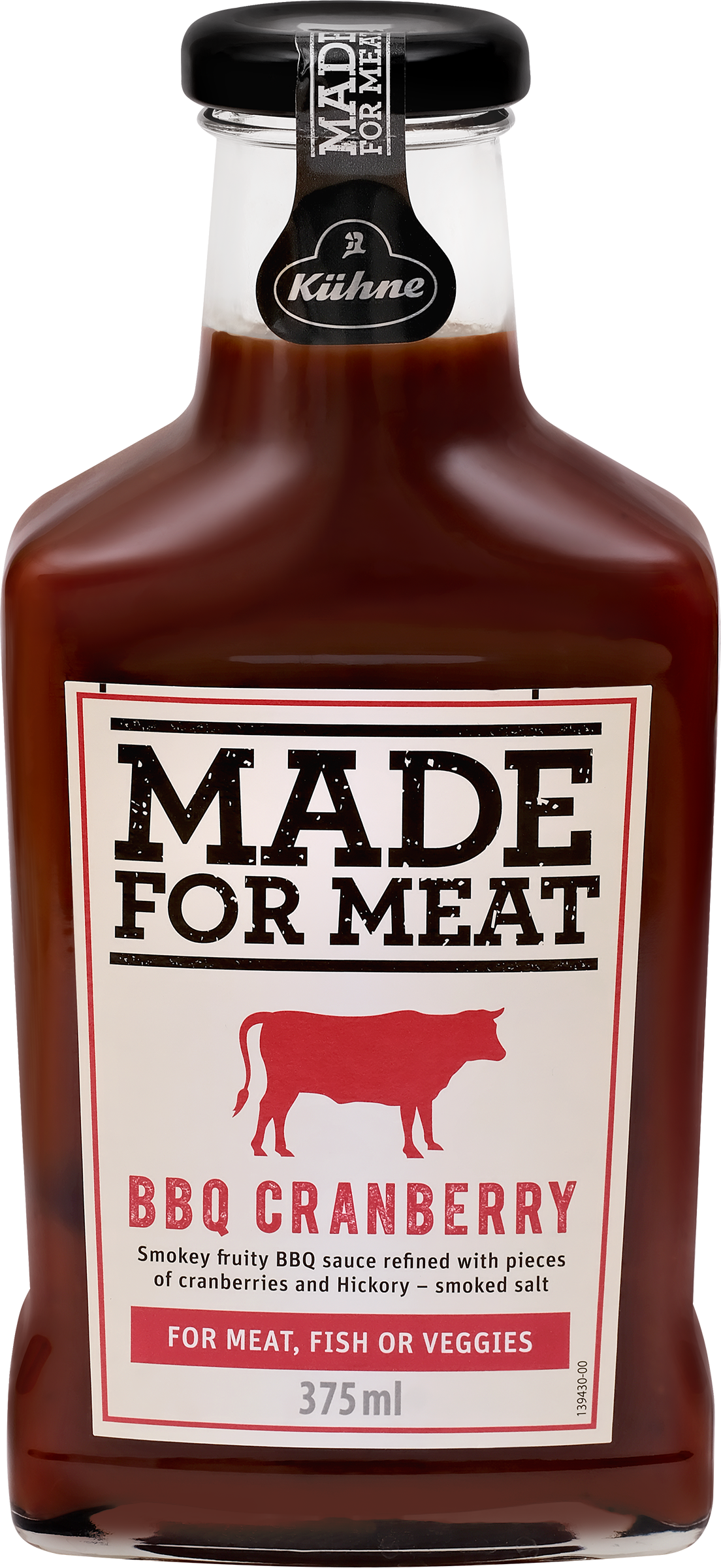 Изображение товара Соус томатный KUHNE Made for Meat Cranberry BBQ, с клюквой, 375мл