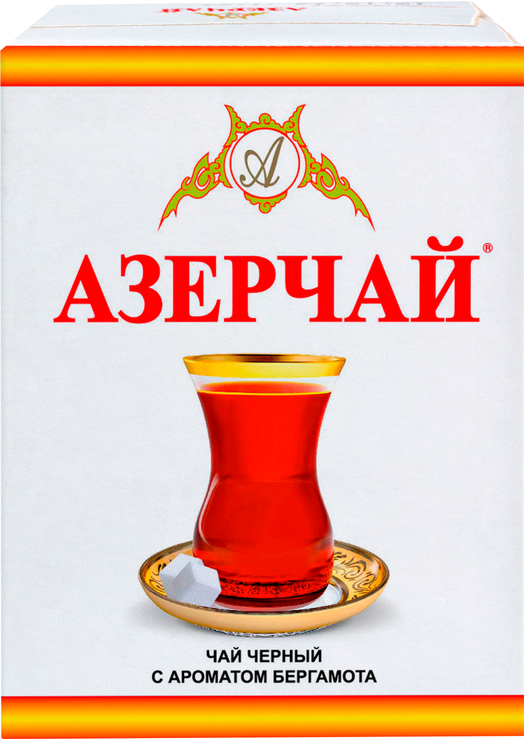 Изображение товара Чай черный АЗЕРЧАЙ с ароматом бергамота листовой, 100г