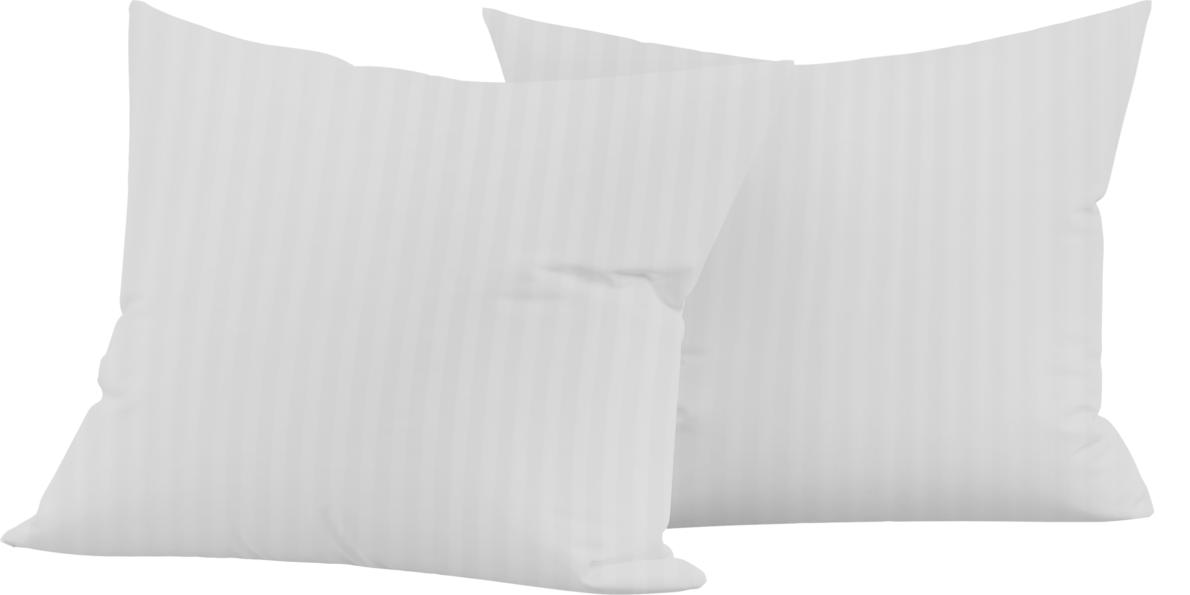 Изображение товара Набор наволочек HOME CLUB 50x70см страйп-сатин, белый, 2шт