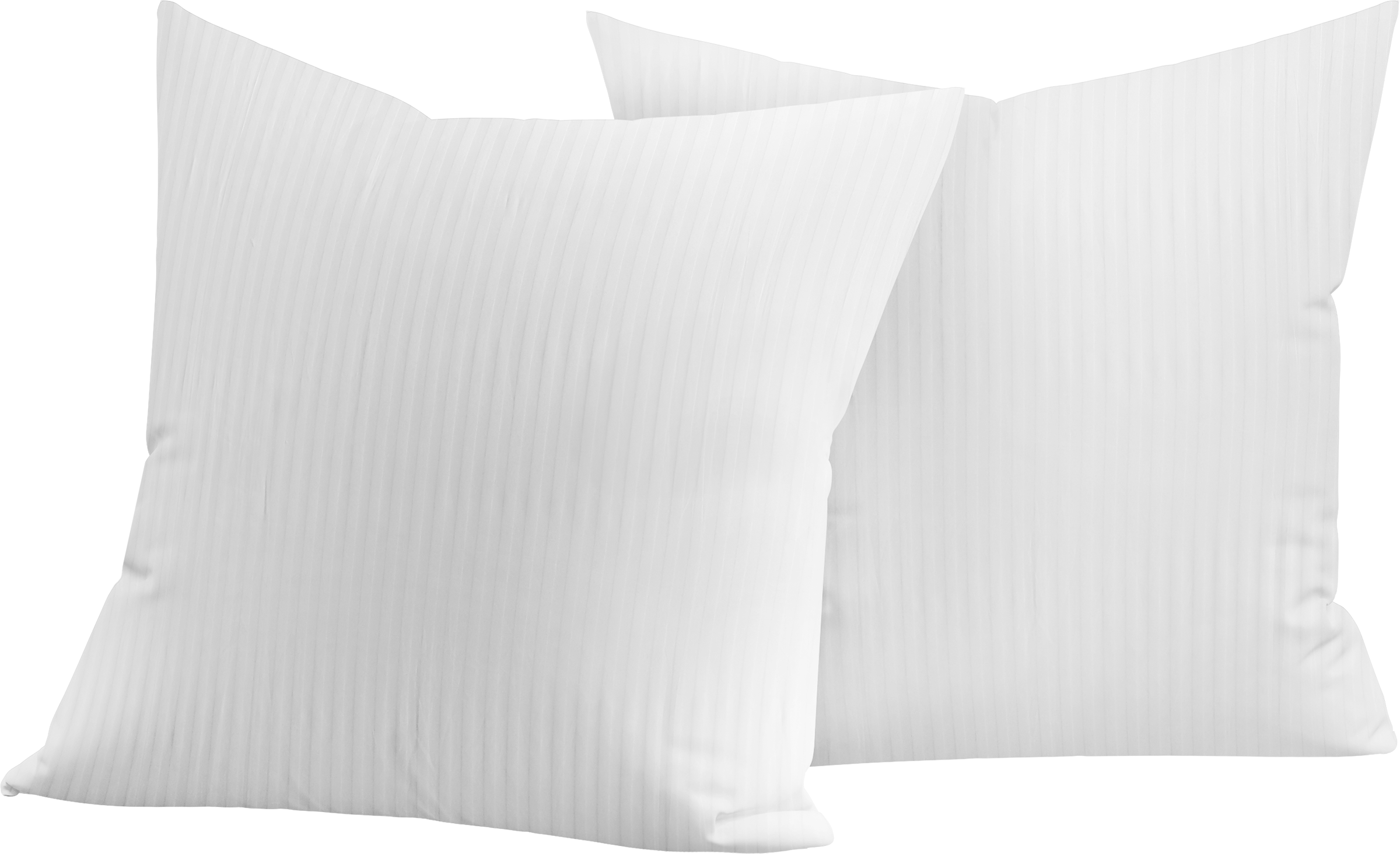 Изображение товара Набор наволочек HOME CLUB 70x70см страйп-сатин 2шт белый