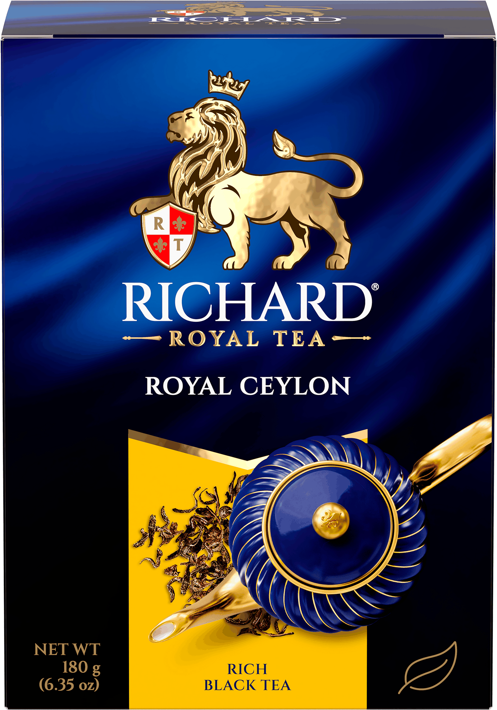 Изображение товара Чай черный RICHARD Royal Ceylon Цейлонский листовой 180г - высокое качество