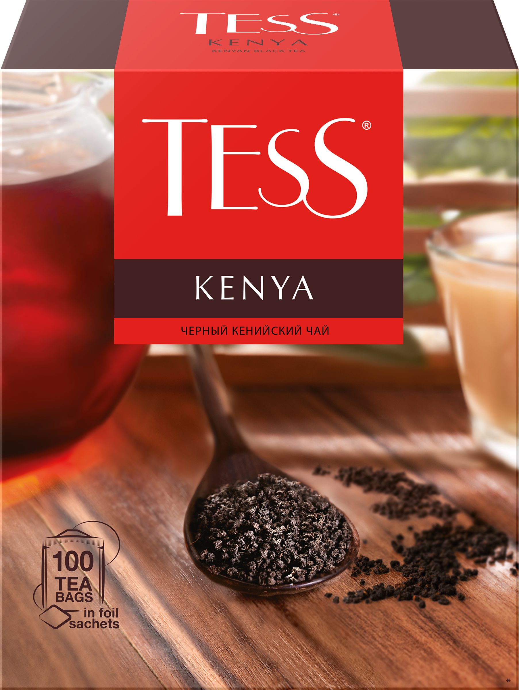 Изображение товара Чай черный TESS Kenya байховый, 100пак
