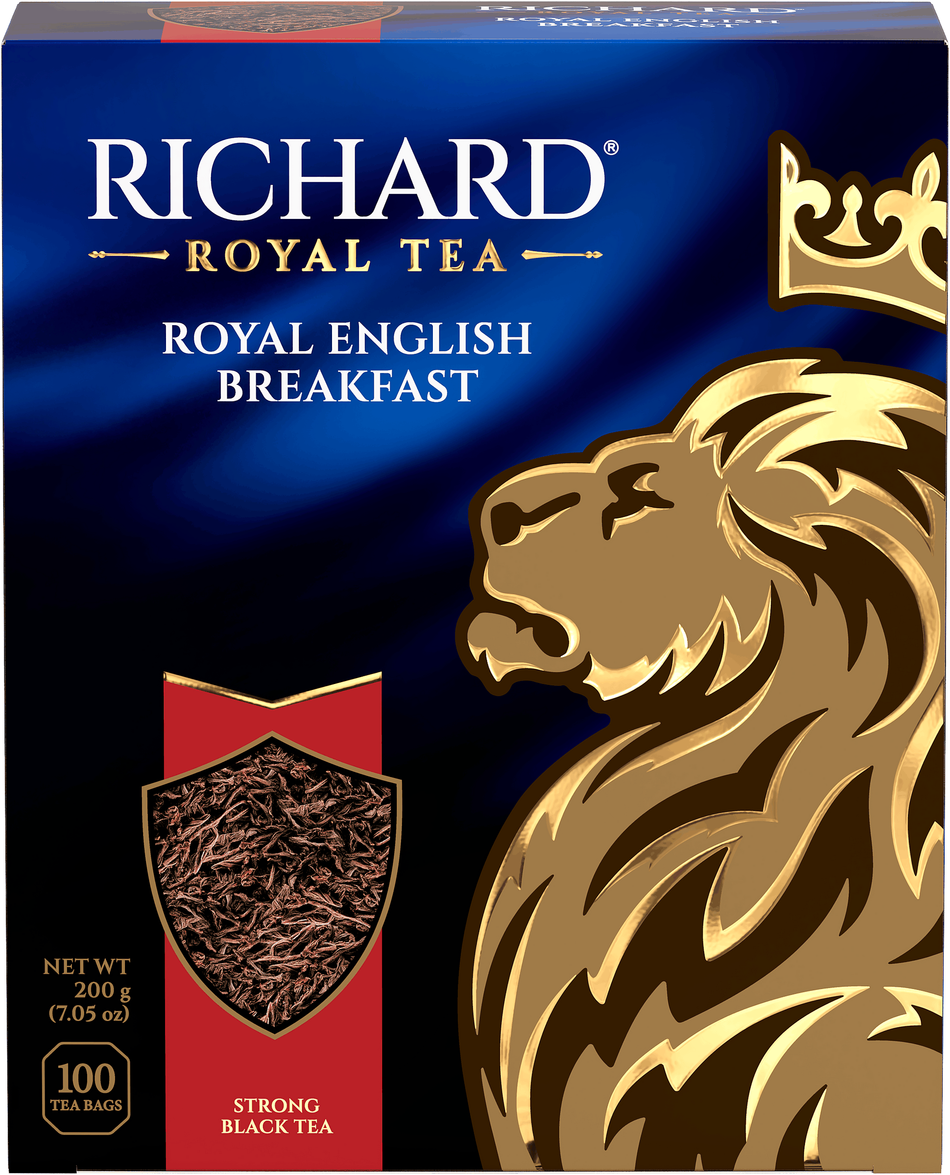 Изображение товара Чай черный RICHARD Royal English Breakfast байховый, 100пак