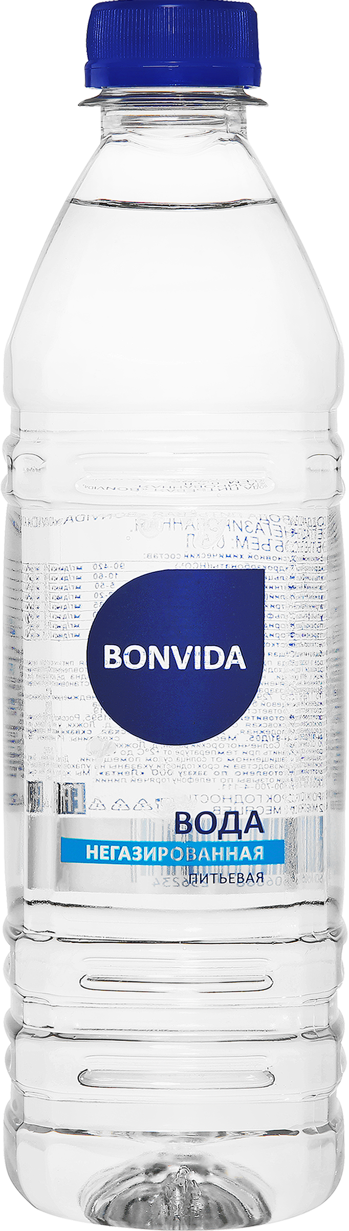 Изображение товара Вода питьевая BONVIDA артезианская 1-й категории негазированная, 0.5л